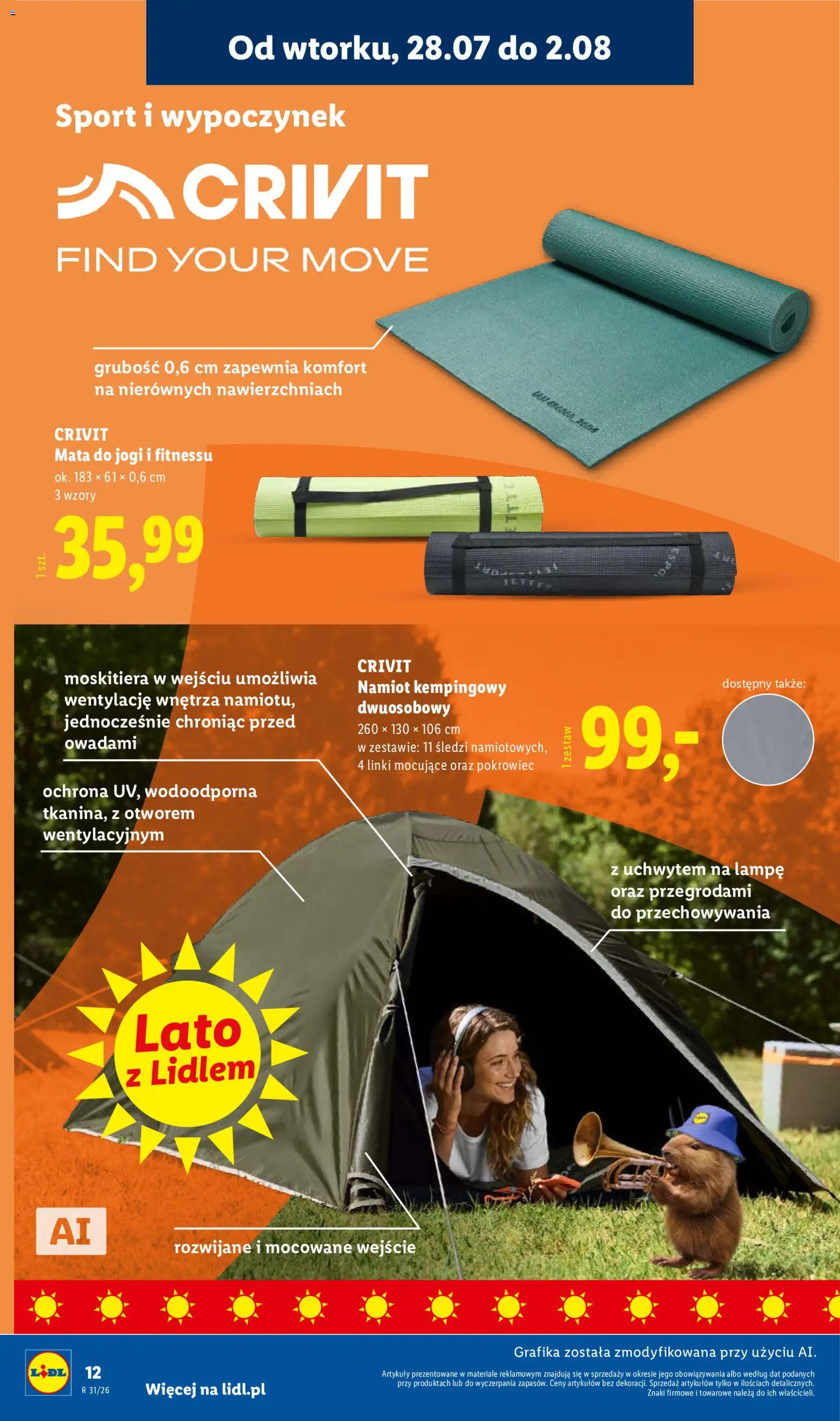 Lidl Polsko leták od 28.07.2026 | Strana: 12