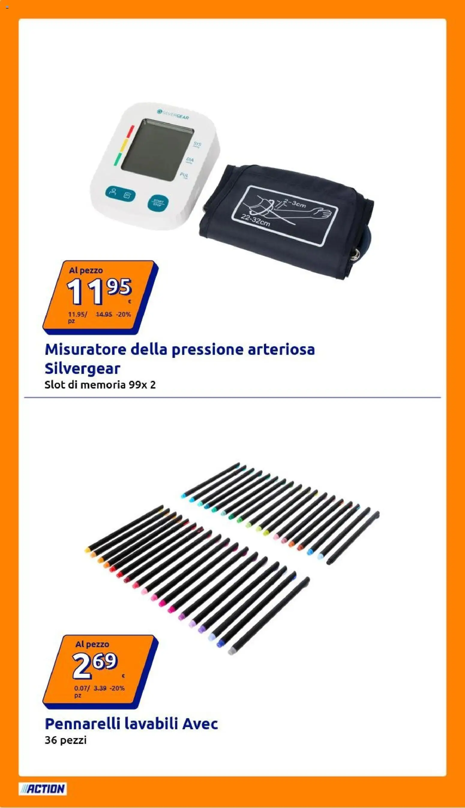 Volantino Action del 19/08/2026 | Pagina: 26 | Prodotti: Pennarelli