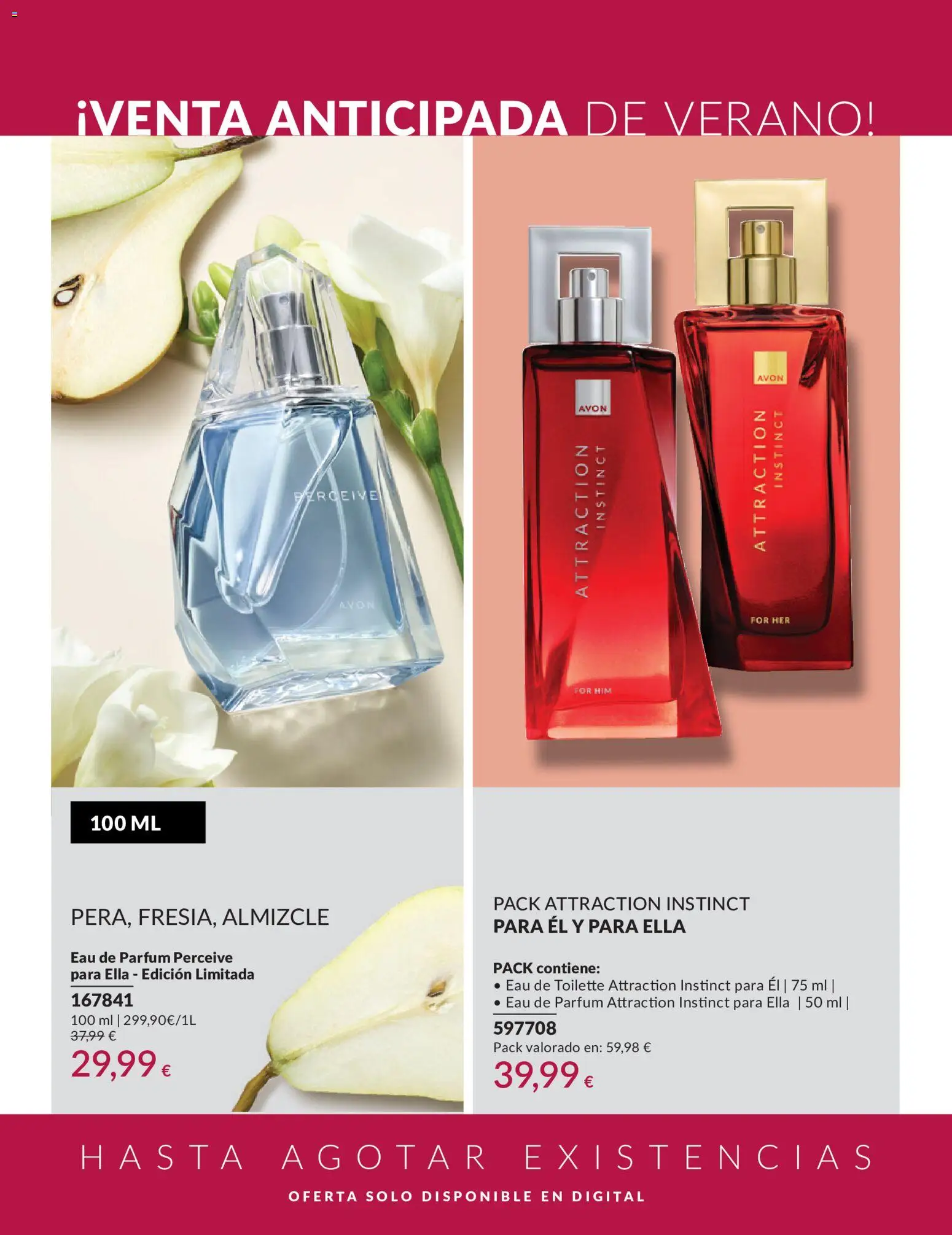 Catálogo AVON campaña 6 │ válido desde el 01.06.2026 | Página: 201 | Productos: Perfume, Eau de toilette, Eau de parfum