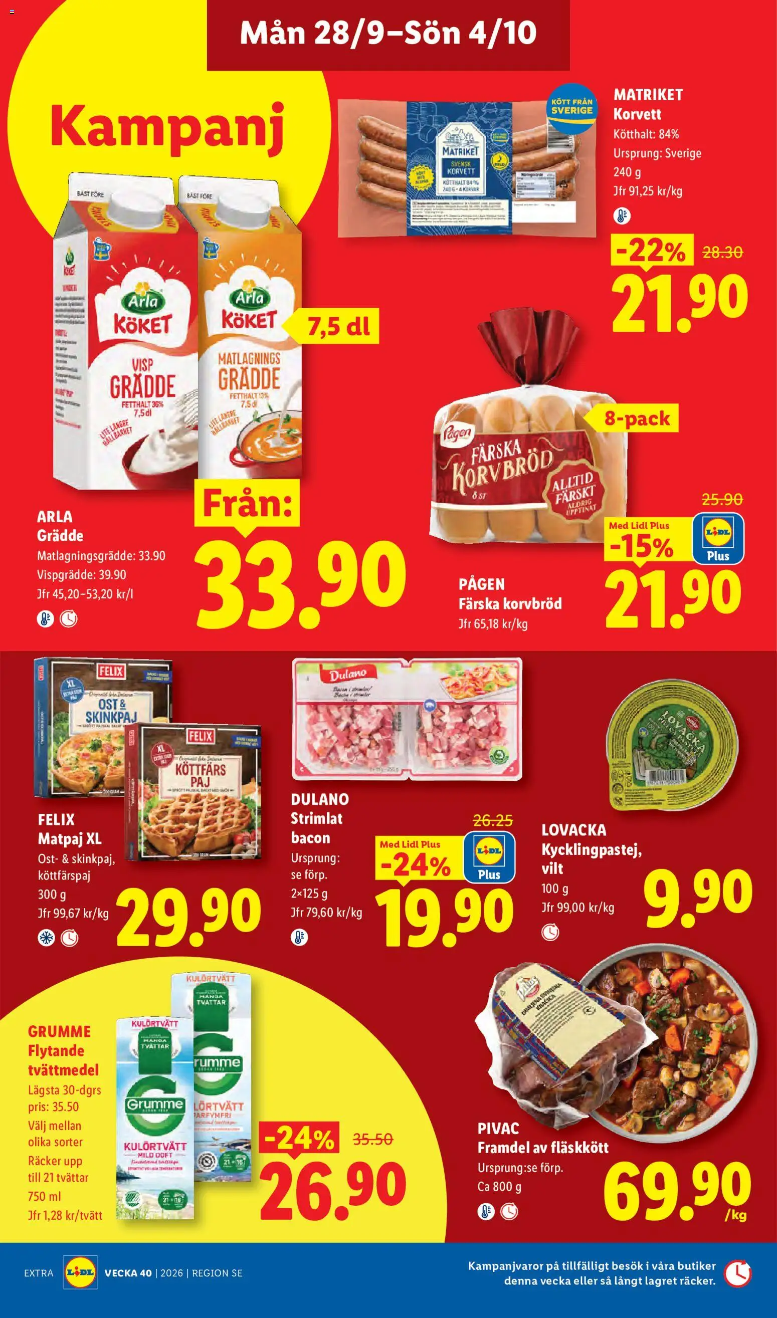 Lidl reklamblad aktuell från 28/09/2026 | Sida: 14