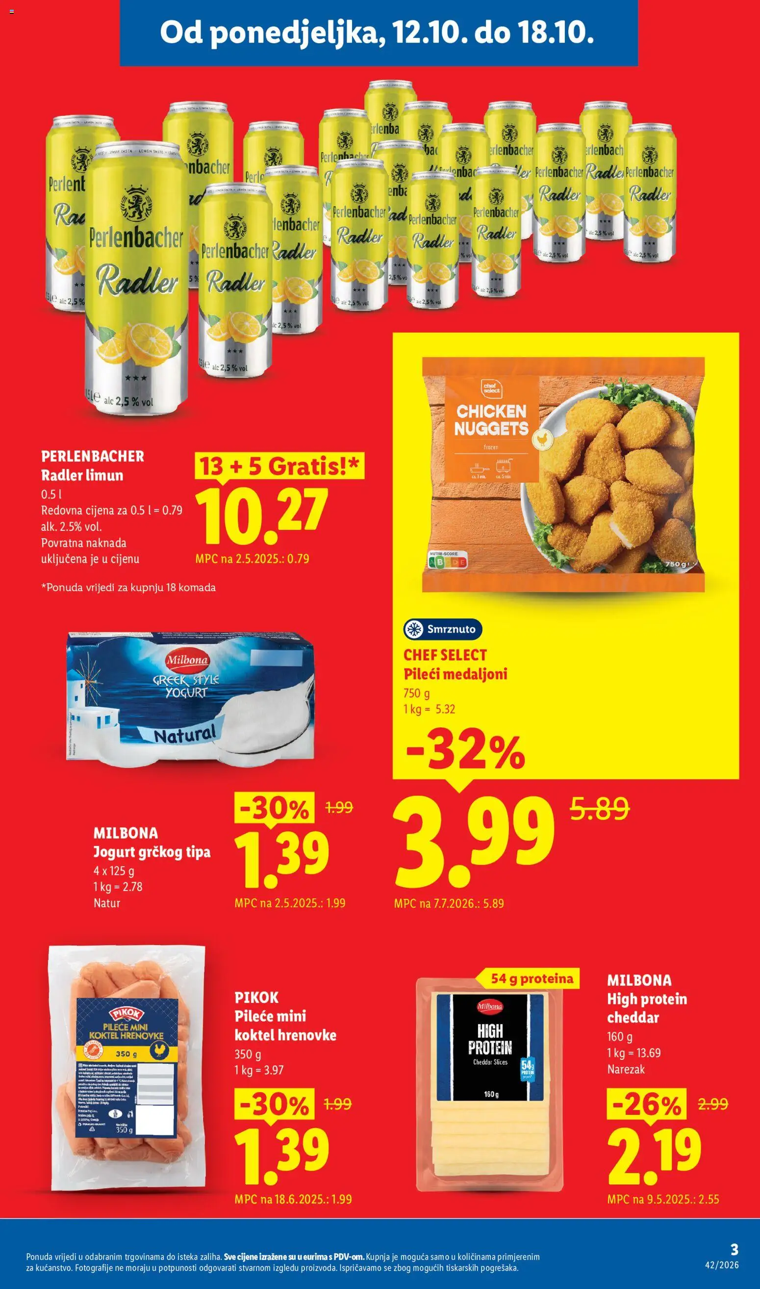 Lidl katalog | vrijedi od 12.10.2026 | Stranica: 3