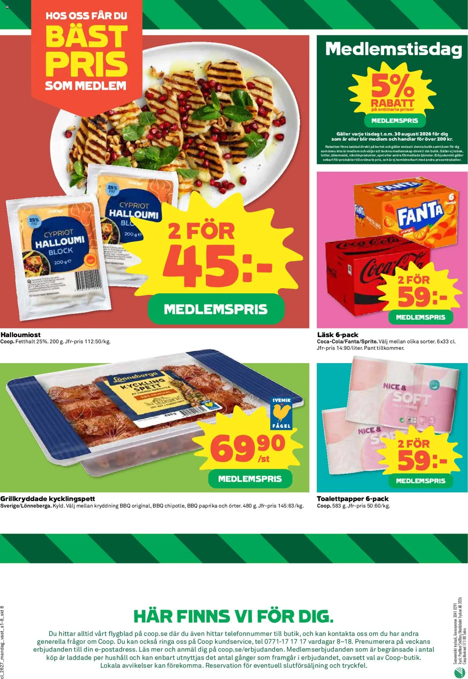 Coop reklamblad aktuell från 29/06/2026 | Sida: 8