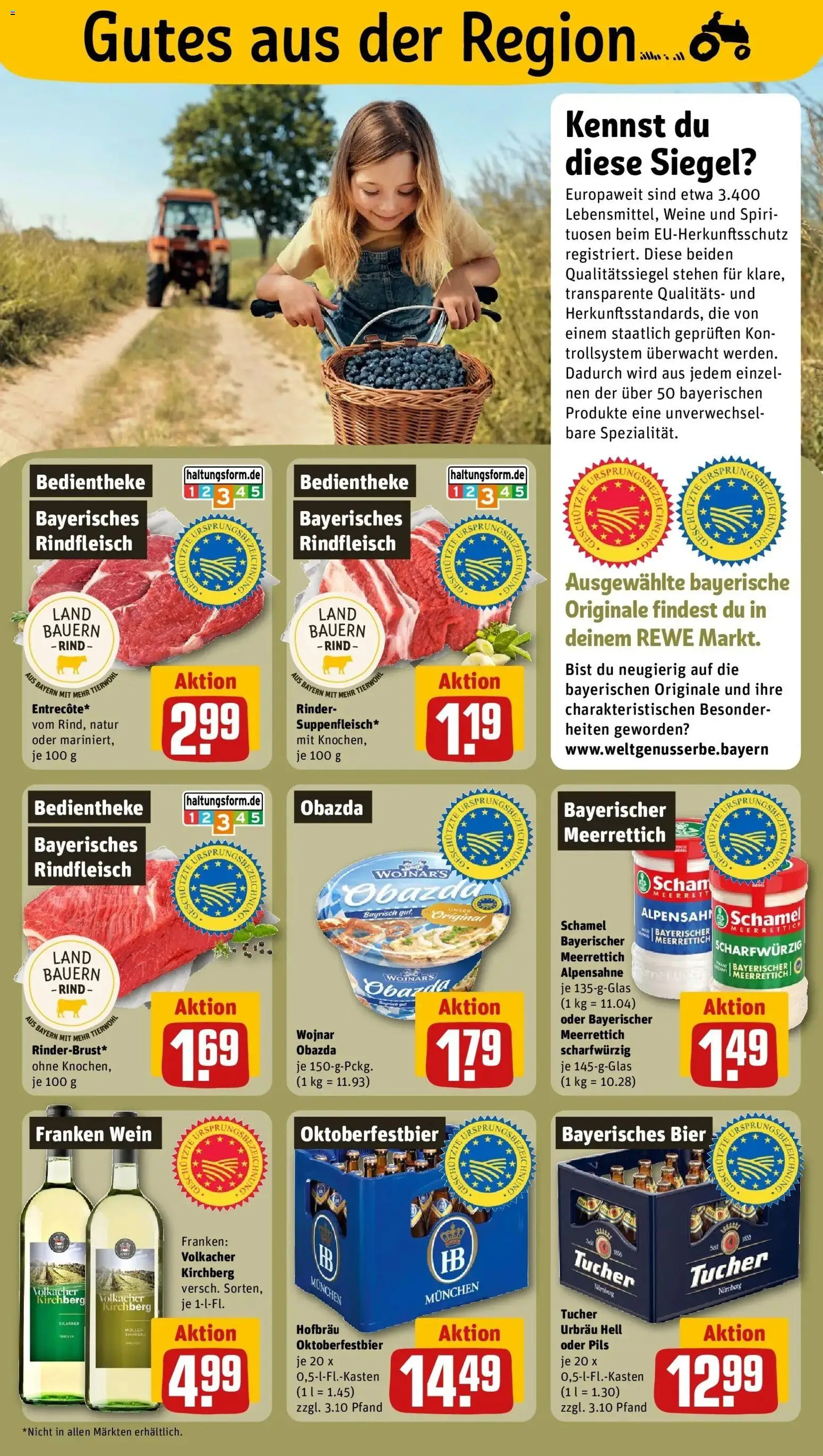REWE Prospekt ab 24.08.2026 zum Blättern » Angebote | Seite: 21 | Produkte: Bier, Pils, Wein, Rindfleisch