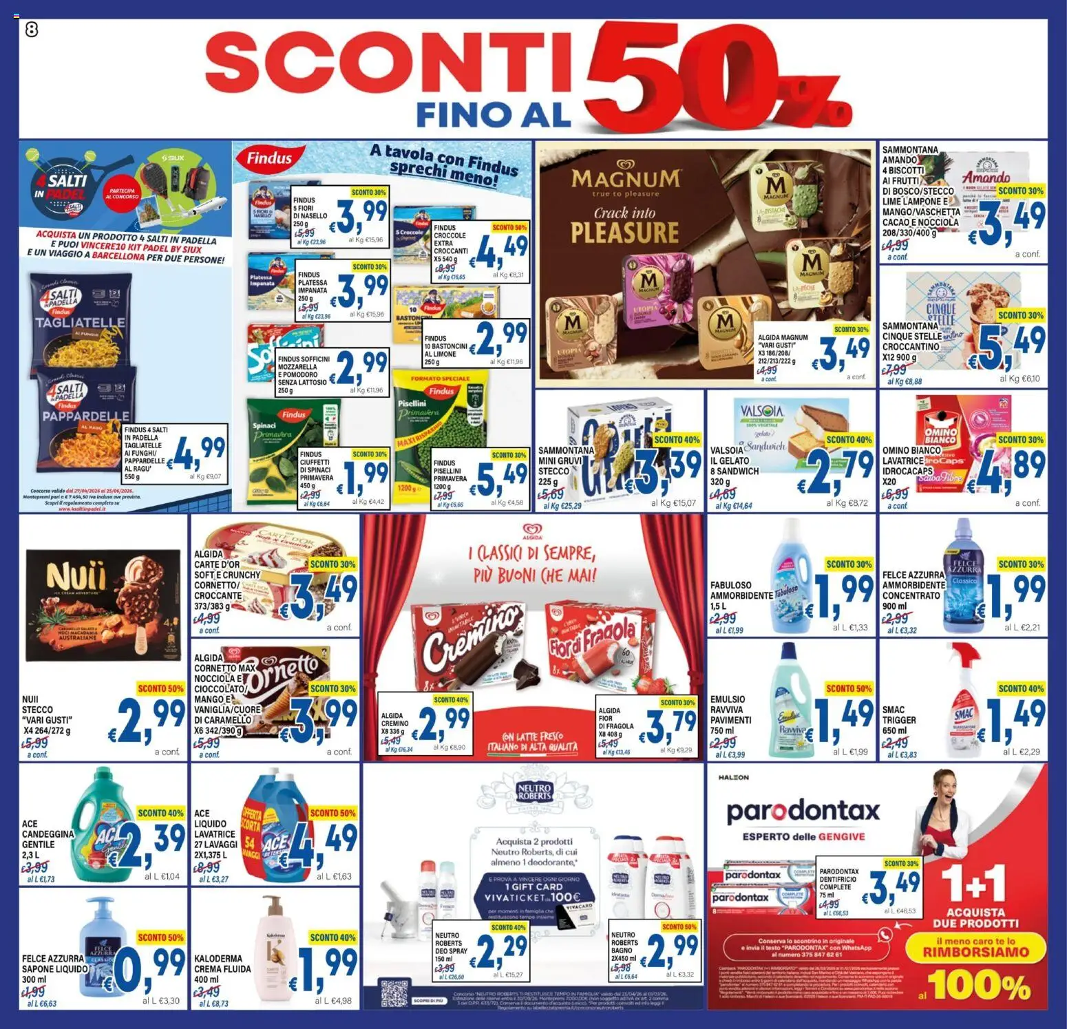 Volantino DEM del 29.05.2026 | Pagina: 8 | Prodotti: Sapone, Deodorante, Pomodoro, Bagno