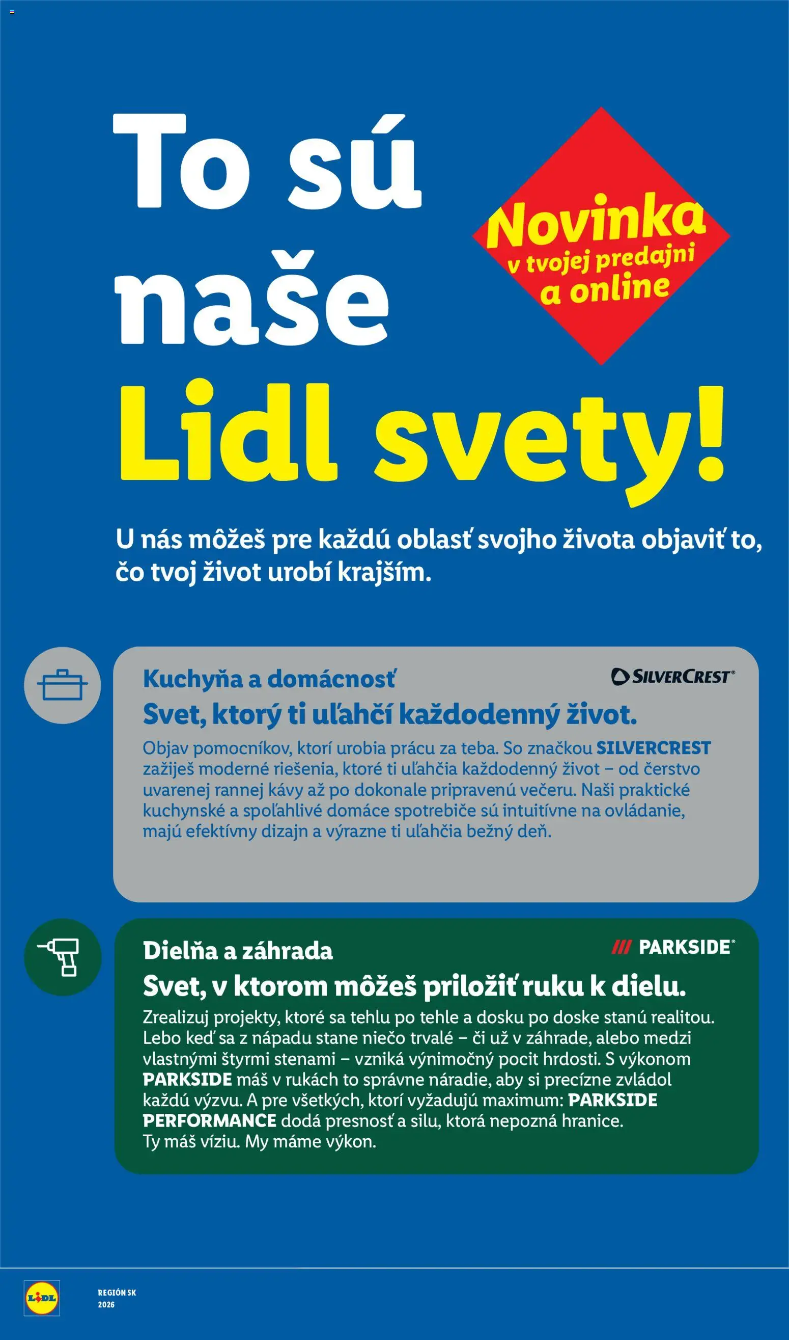 Nové Lidl akcie – leták je platný od 08.06.2026 | Strana: 46 | Produkty: Kuchyňa, Parkside