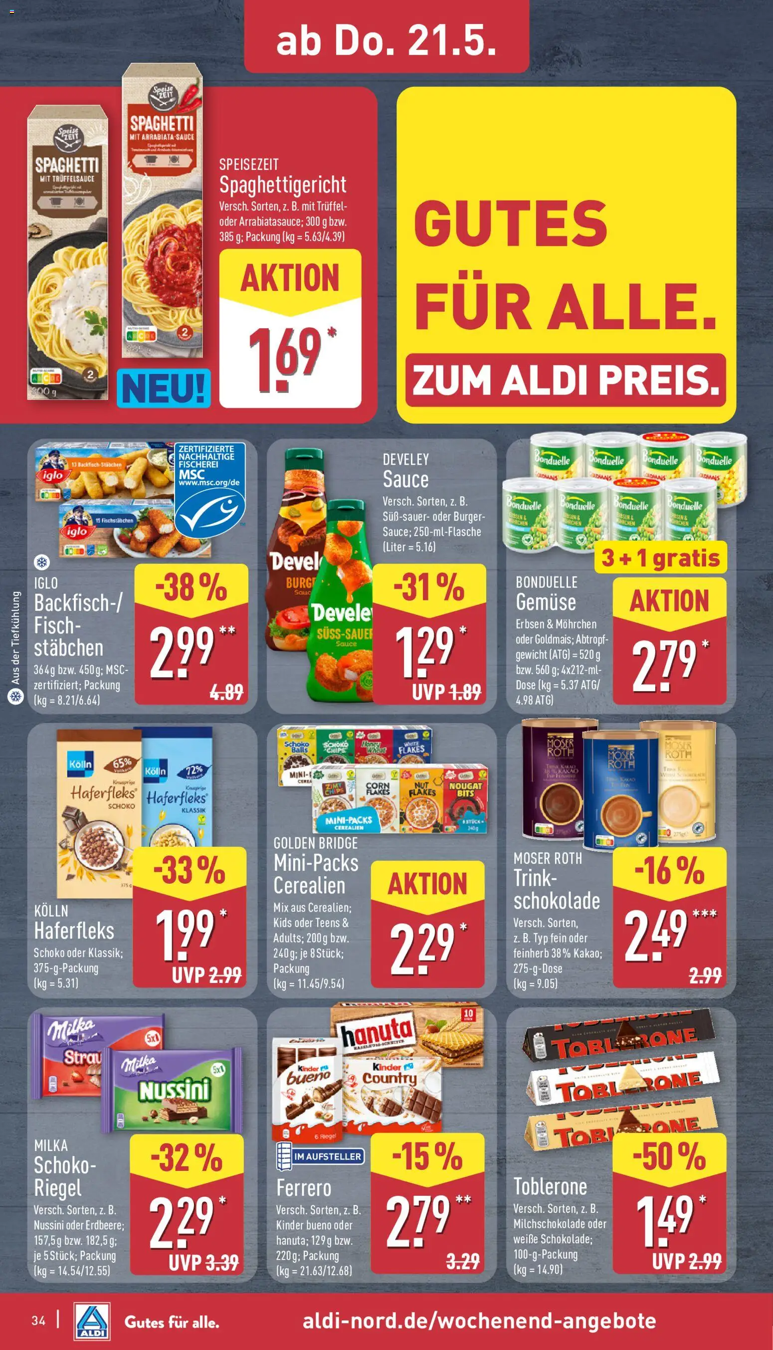 Aldi Prospekt 	 – gültig ab 18.05.2026 | Seite: 34