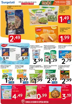 Anteprima del volantino Famila volantino Market valido a partire dal 23.04.2026 | Pagina: 22 | Prodotti: Vongole, Spinaci, Zucca, Fagiolini
