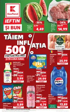 Ofertele Kaufland valabile de la 03.06.2026