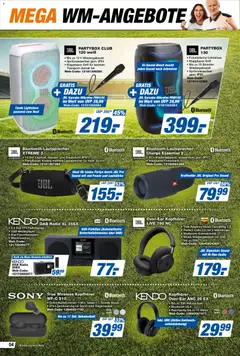 Expert Prospekt ab 12.06.2026 gültig | Seite: 4 | Produkte: Sony, Wasser, Powerbank, Kopfhörer