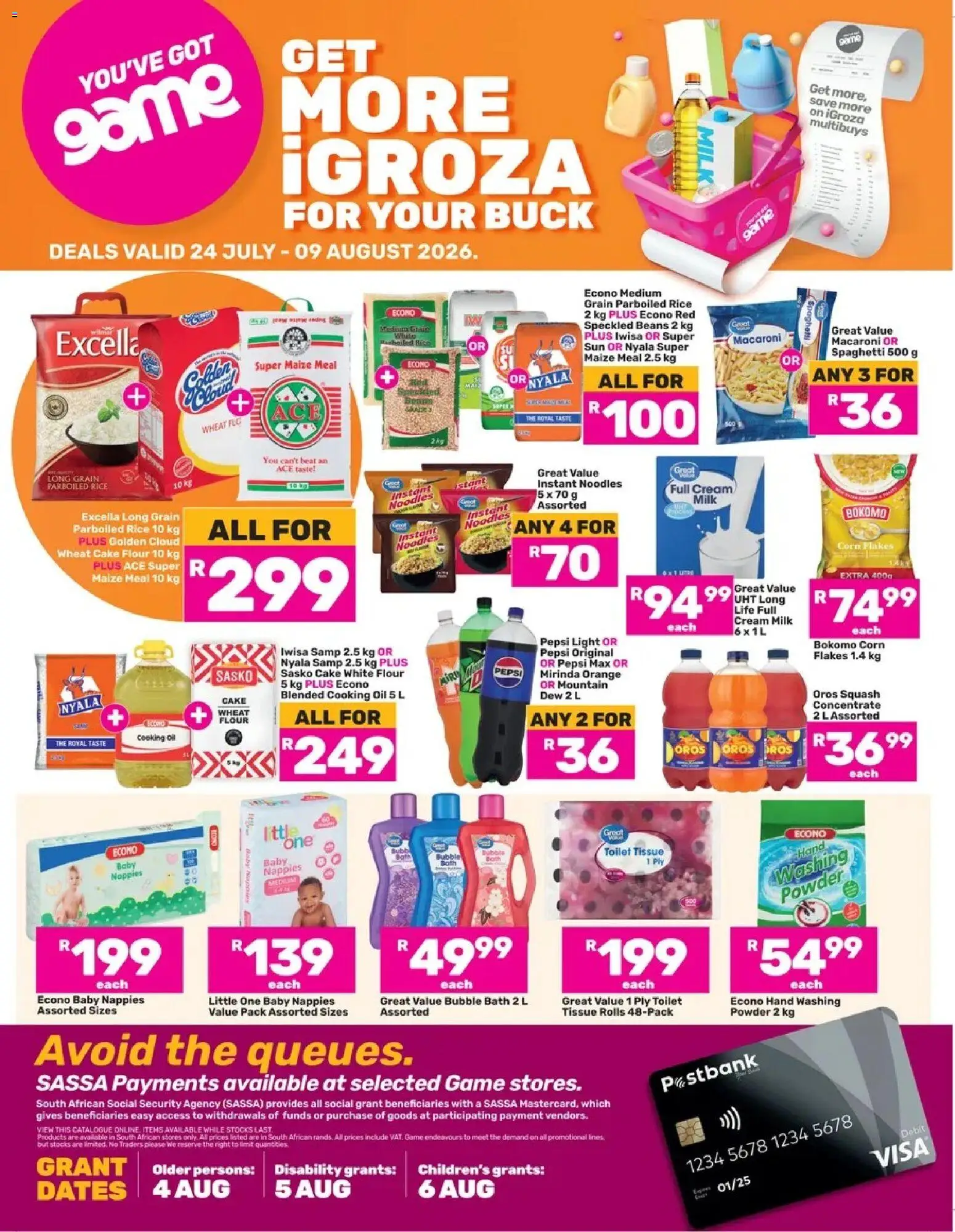 Game - Catalogue Get more starting 04/07/2026 > new specials catalogue cover