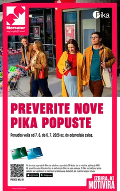 Mercator katalog akcije – veljaven od 07.06.2026