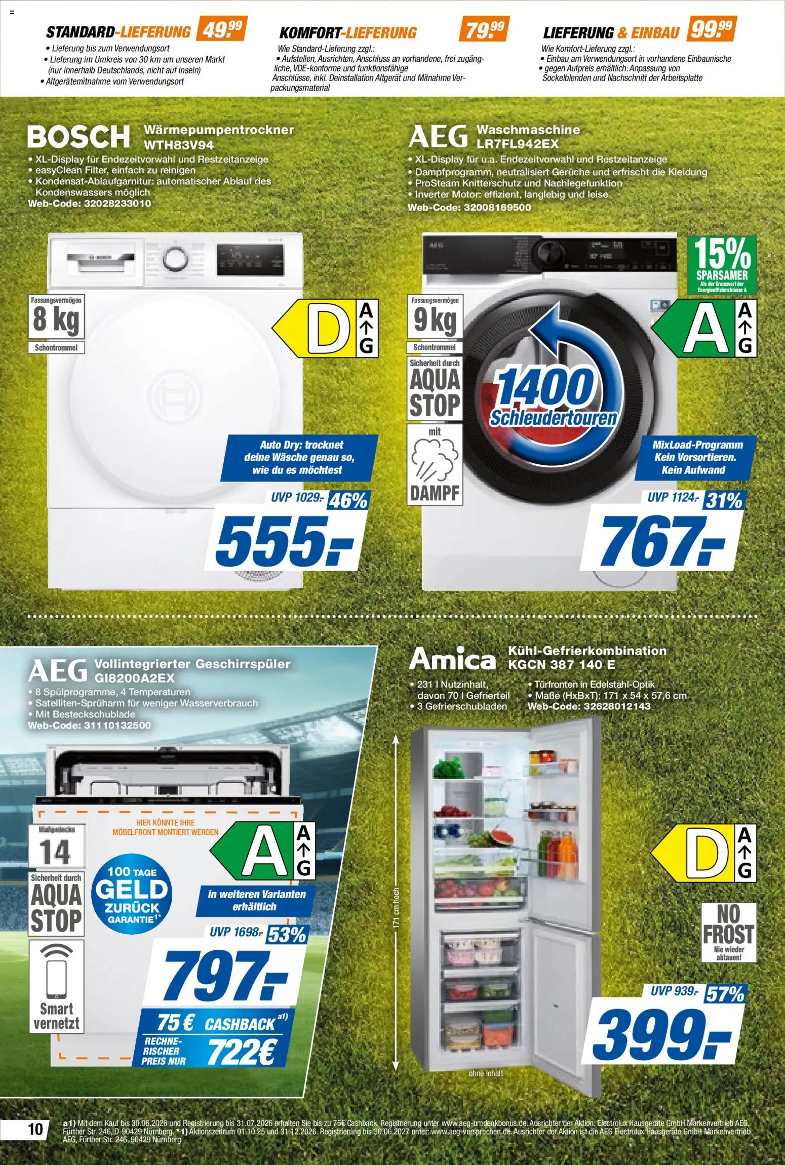Expert Prospekt 	 – gültig ab 15.05.2026 | Seite: 10 | Produkte: Bosch, AEG, Geschirrspüler, Waschmaschine