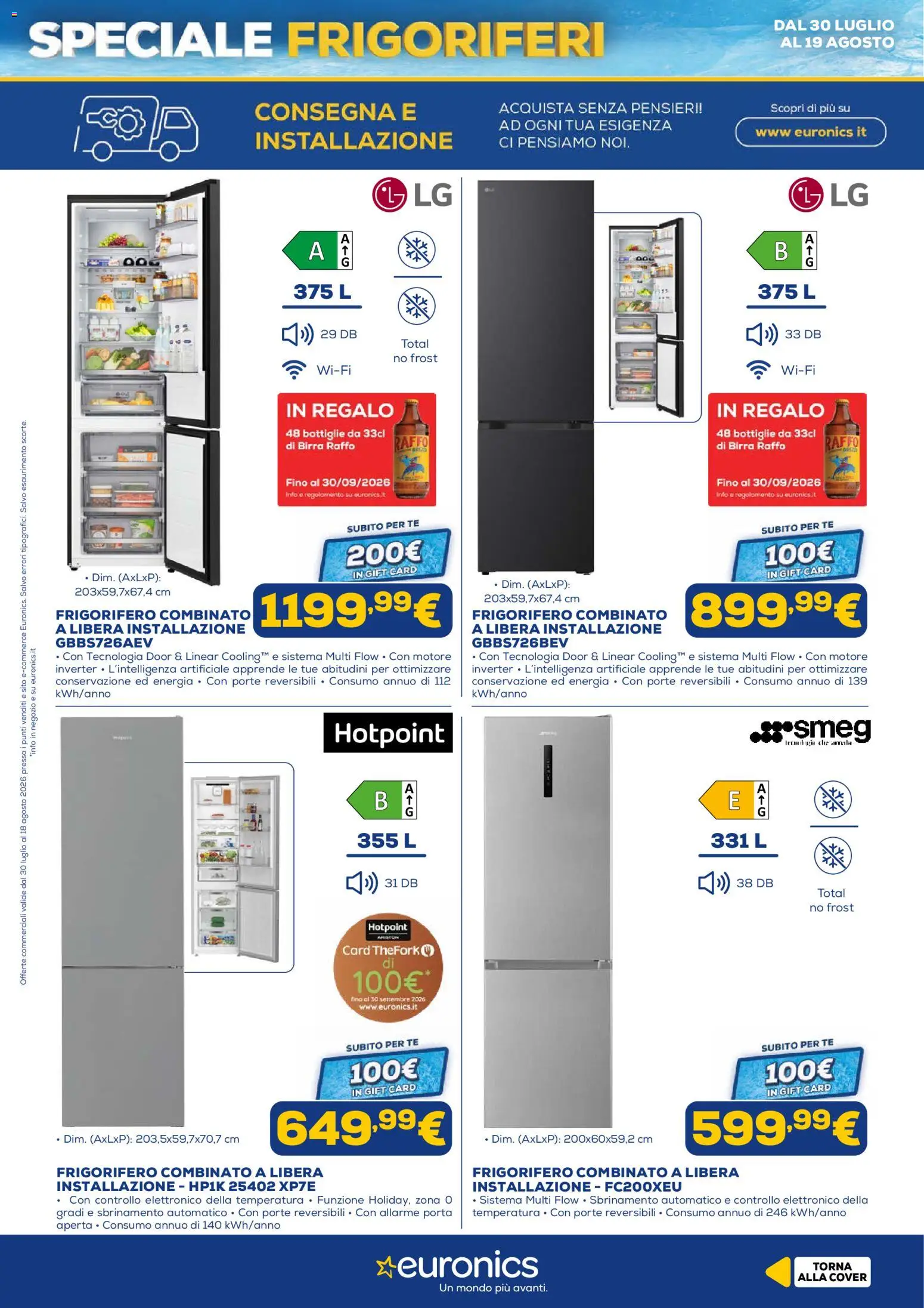 Volantino Euronics del 30/07/2026 | Pagina: 6