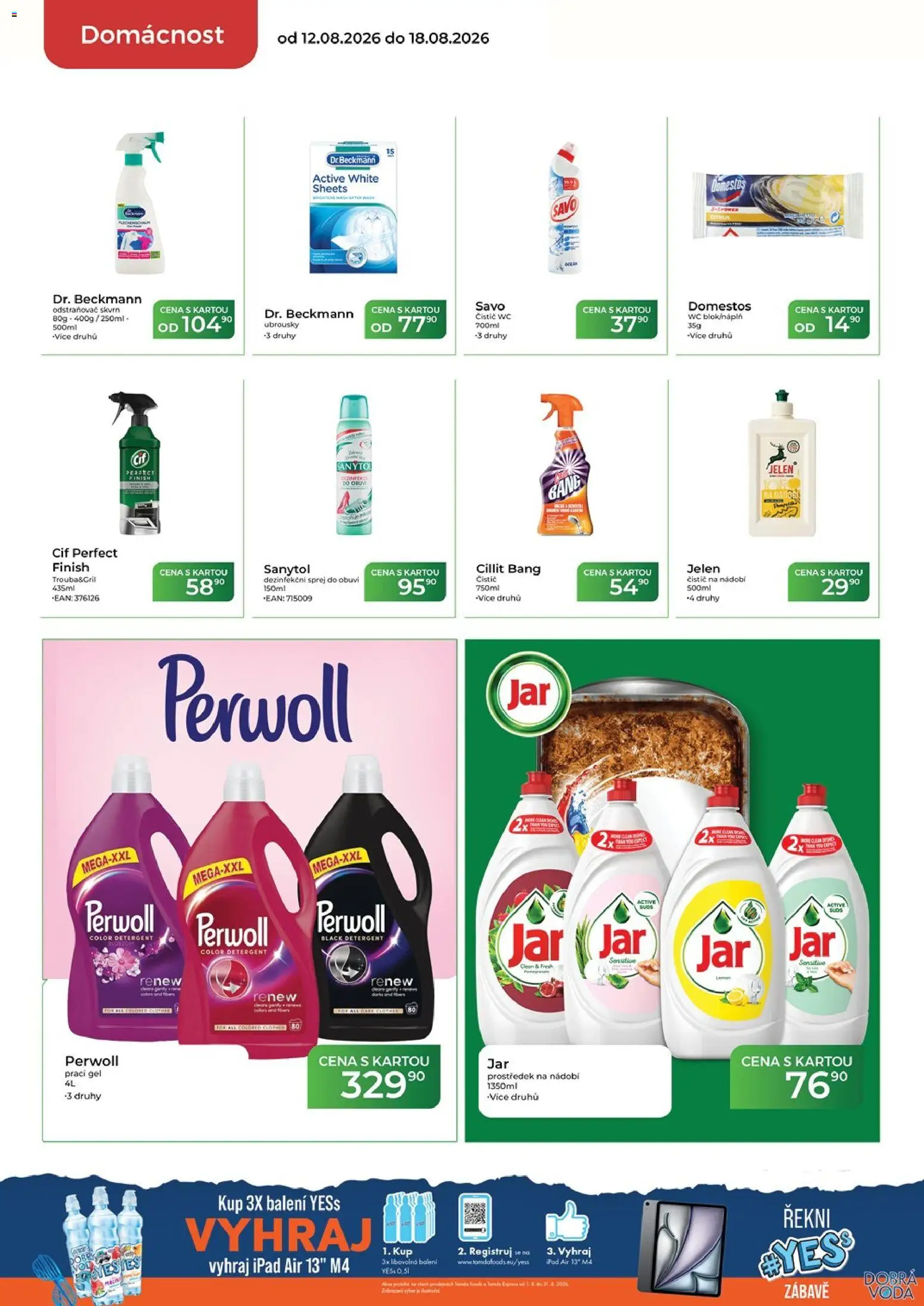 Tamda Foods leták od 12.08.2026 | Strana: 52 | Produkty: Savo, Ipad, Perwoll, Wc