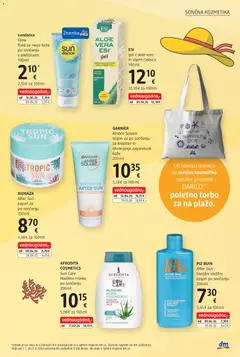 DM Drogerie Markt katalog akcije – veljaven od 01.07.2026 | Stran: 5 | Izdelki: Sončna kozmetika, Mleko, Jogurt