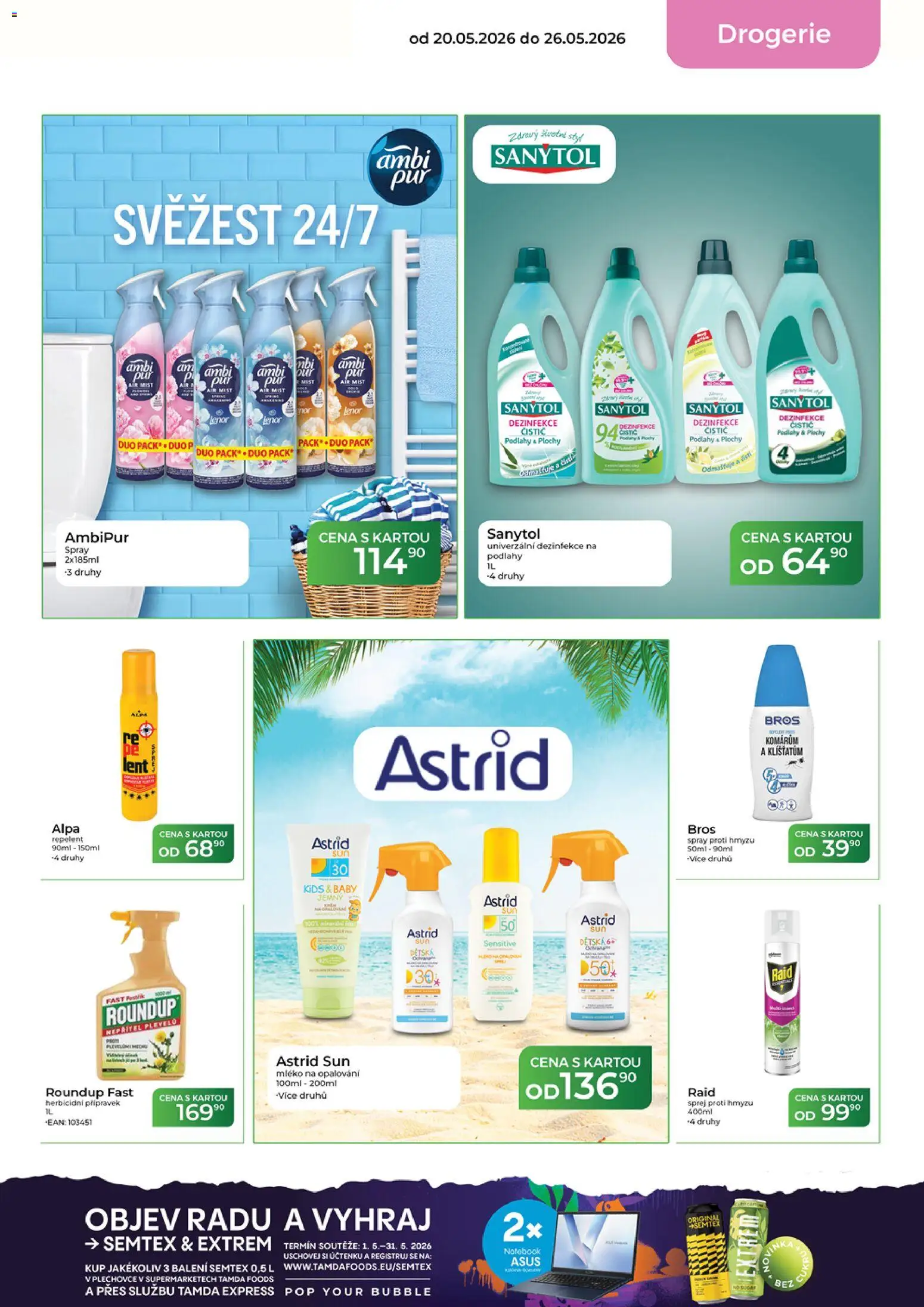 Tamda Foods leták od 20.05.2026 | Strana: 53 | Produkty: Raid, Repelent, Drogerie, Sanytol