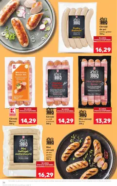 Kaufland RO akciós újság - amely érvényes a következő dátumtól: 29.04.2026 | Oldal: 36 | Termékek: Chili, Grill, Bacon