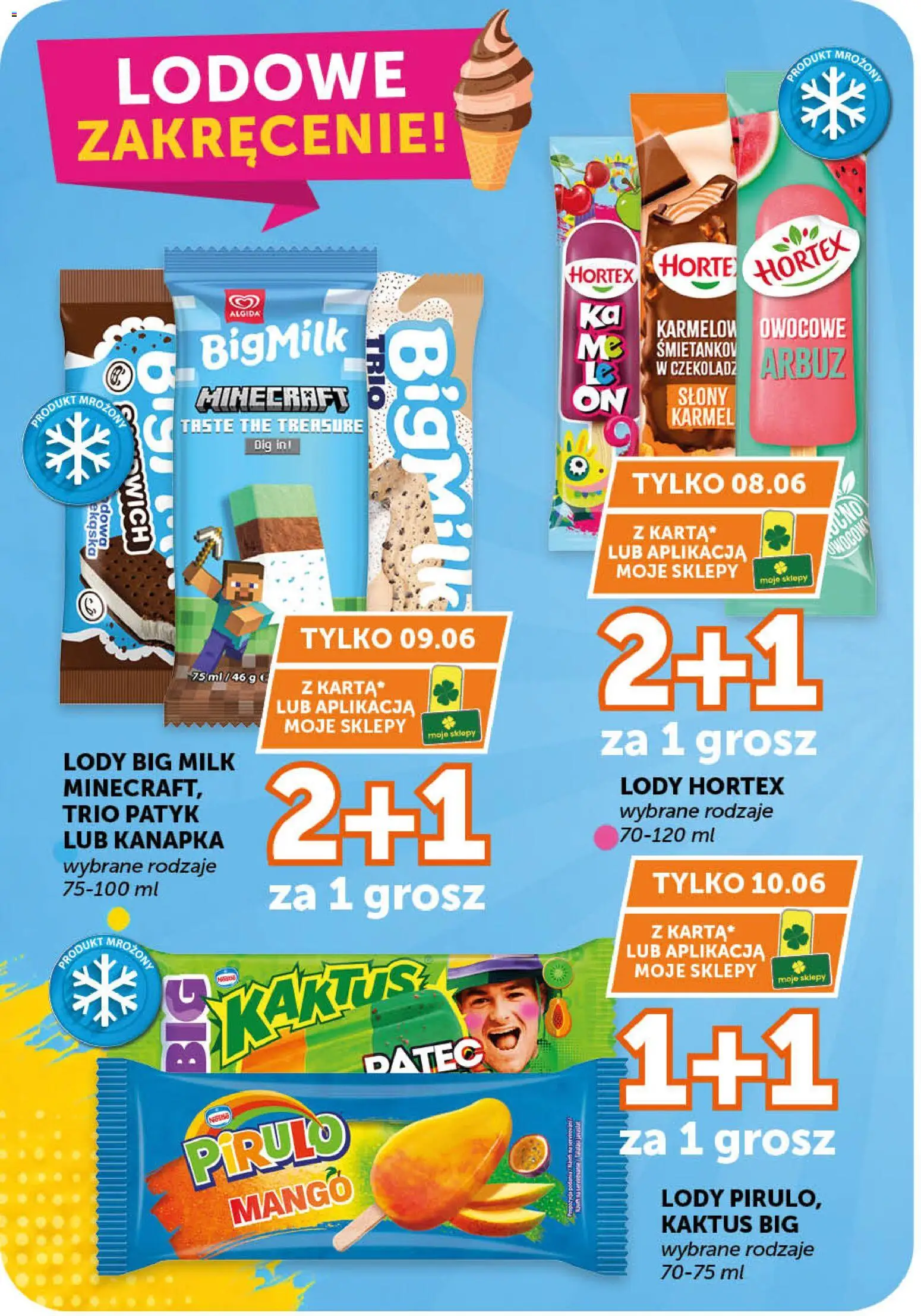 Euro Sklep gazetka - Minimarket od 28.05.2026 | Strona: 9 | Produkty: Mango, Arbuz, Big Milk, Lody