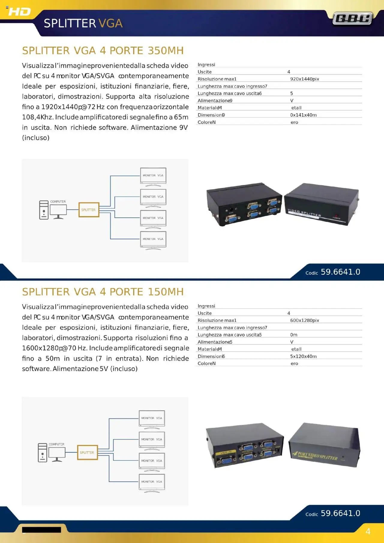 Volantino GBC del 16.10.2025 | Pagina: 41 | Prodotti: Monitor, PC, Computer, Video
