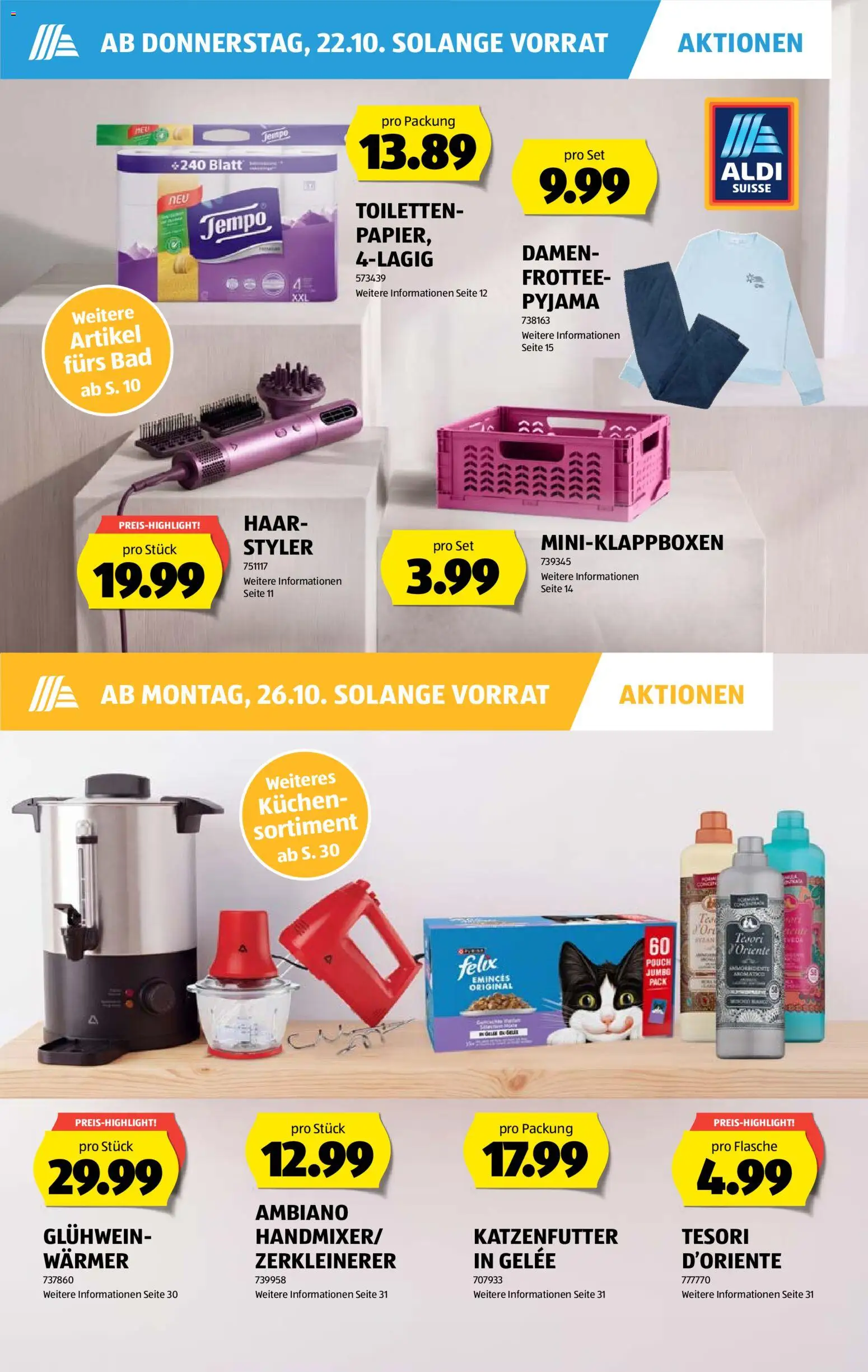 Aldi aktionen – gültig ab 22.10.2026 | Seite: 32