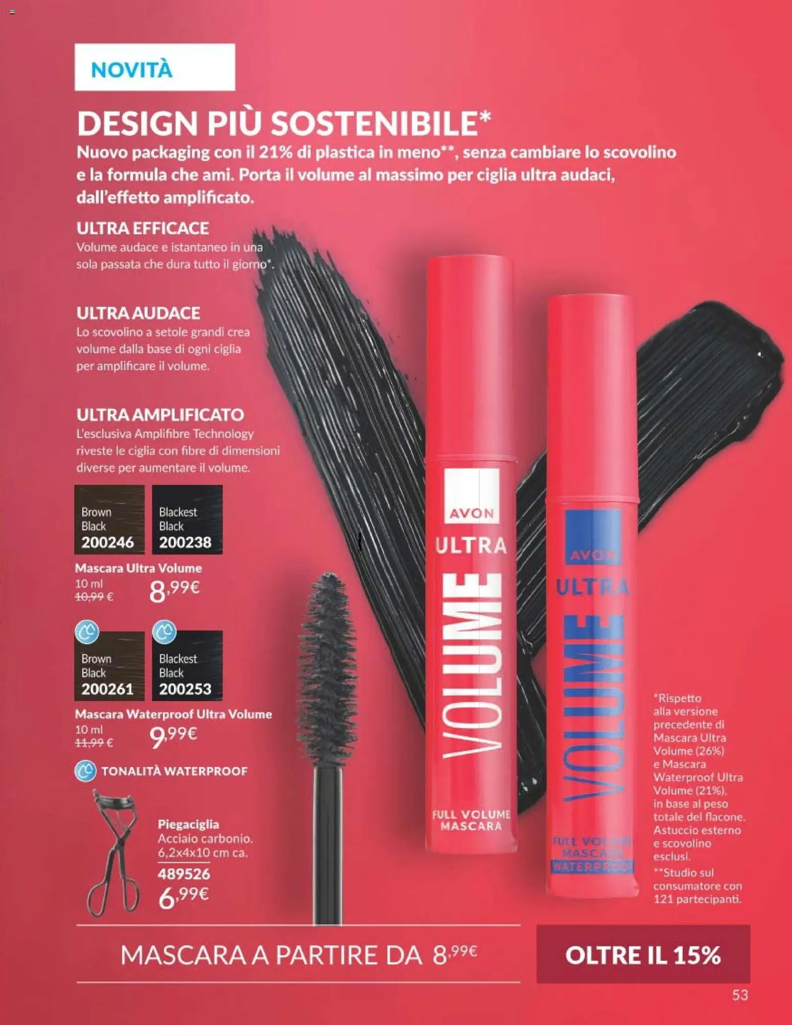 Volantino Avon del 01/09/2026 | Pagina: 53 | Prodotti: Mascara, Porta, Astuccio