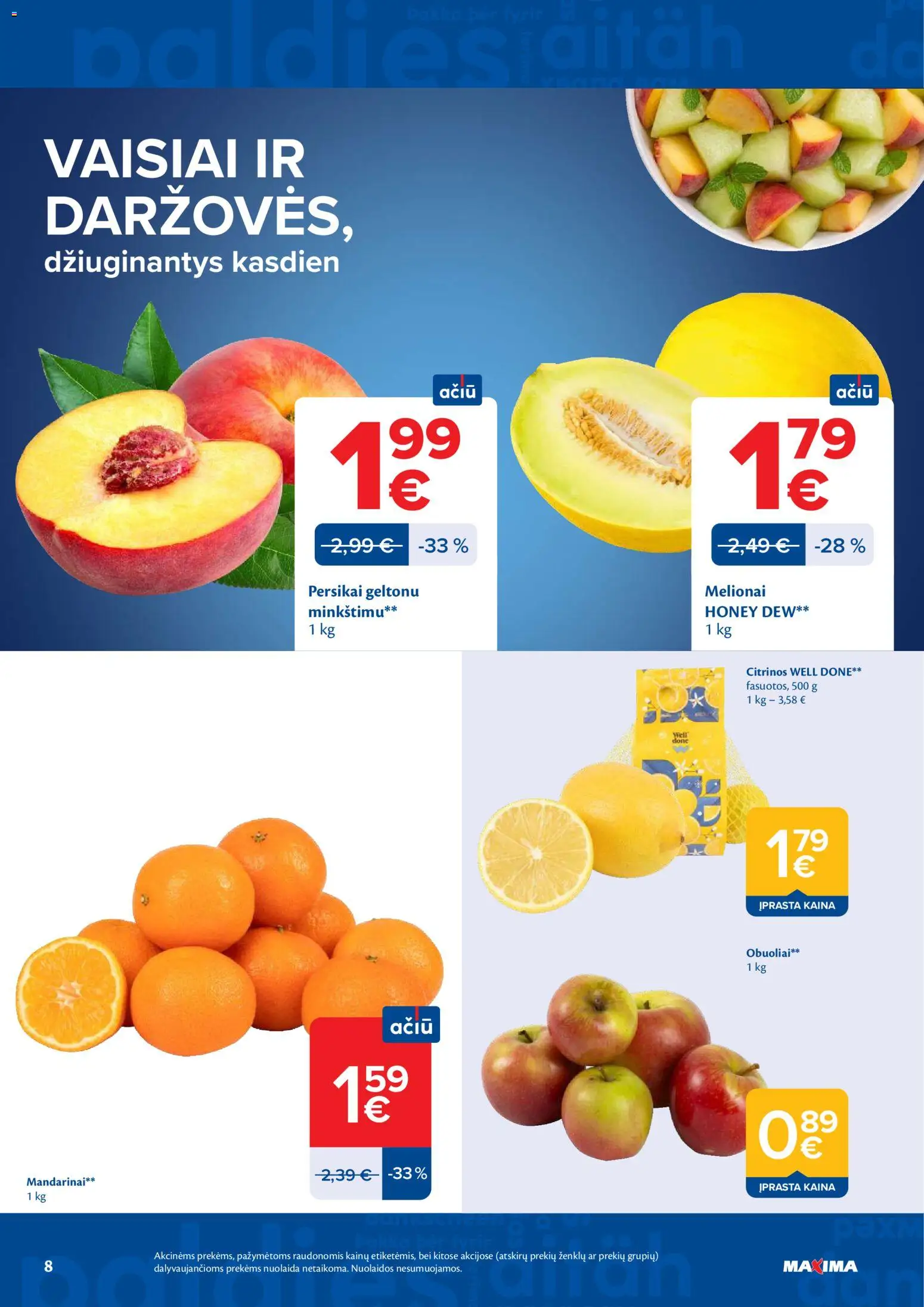 MAXIMA akcijos nuo 2026.09.22 | Puslapis: 8