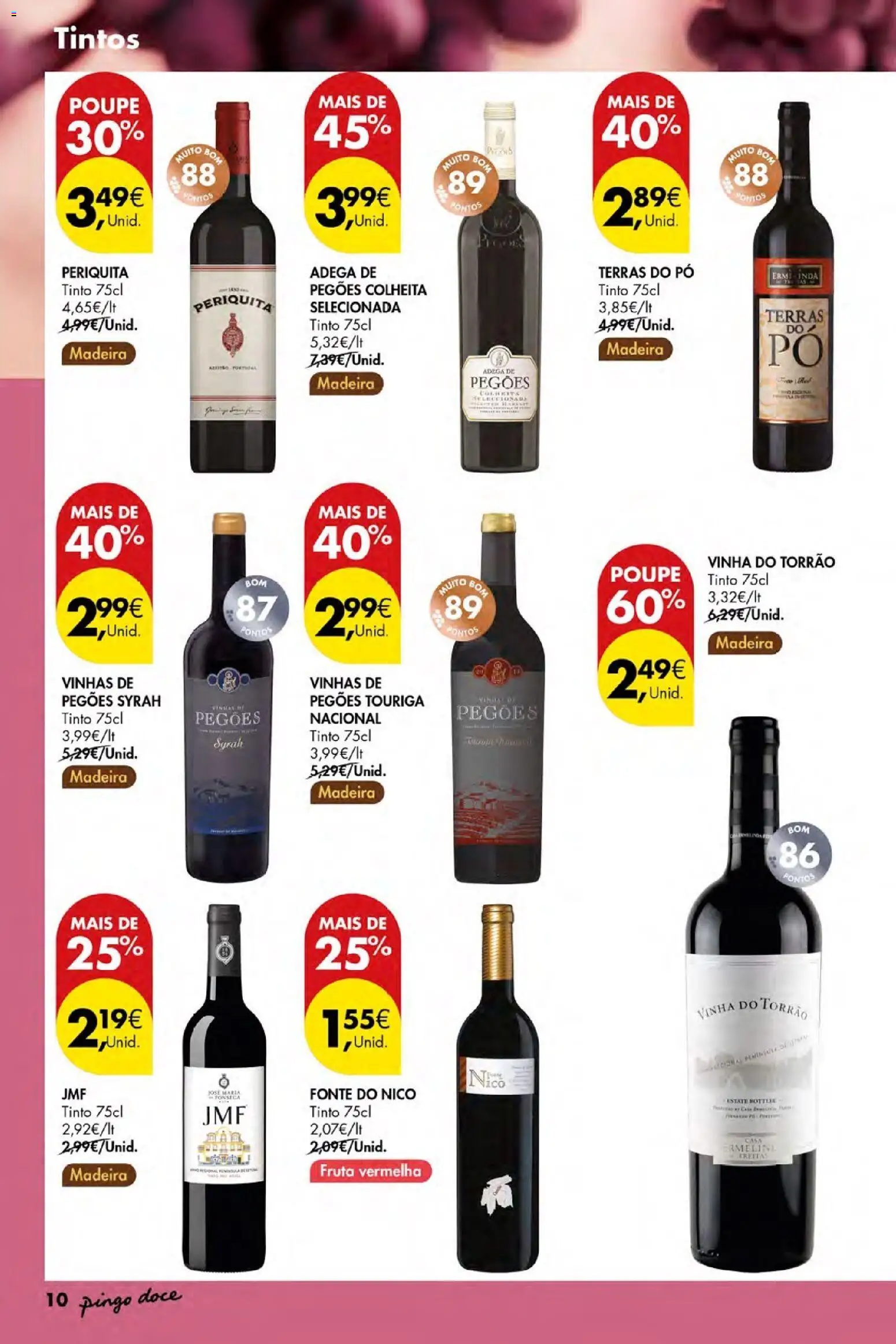 Pingo Doce Vinhos de Setúbal Açores │ válido de 07.05.2026 | Página: 10 | Produtos: Pó