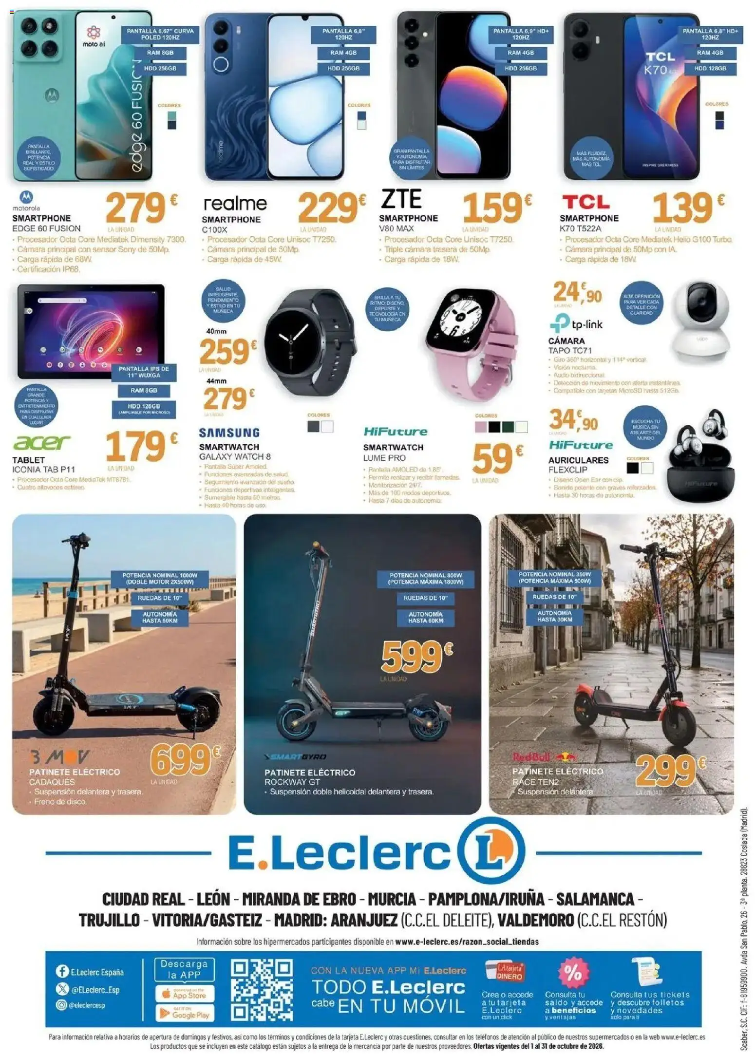 Folleto E Leclerc - Página 8 - Ofertas válidas hasta el 31 de octubre de 2026