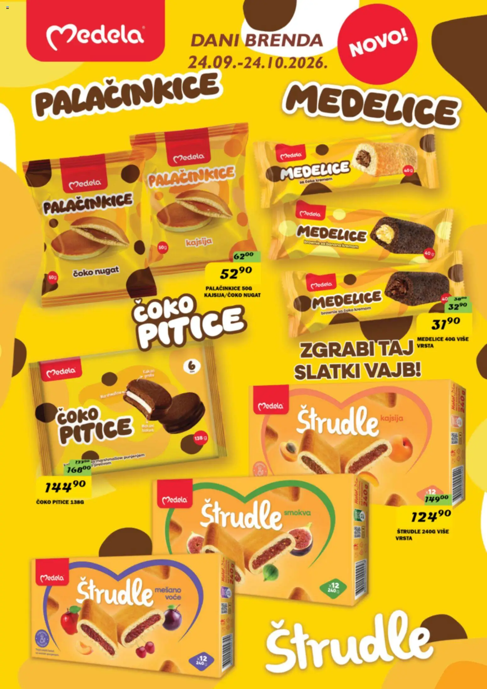 VP Dima katalog - važi od 24.09.2026 | Strana: 6 | Proizvode: Kajsija, Smokva, Brownie, Marshmallow