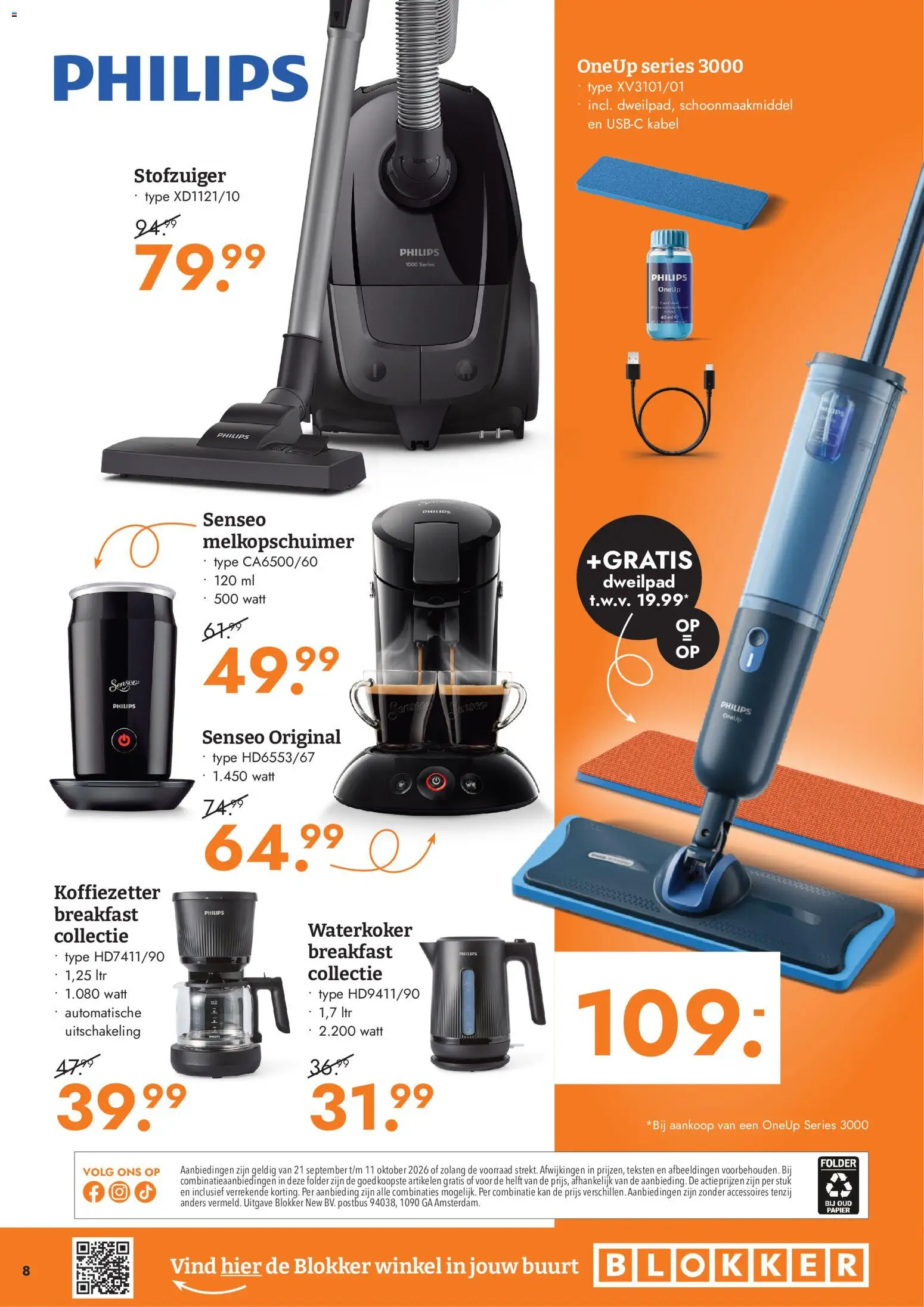 {H1} | Pagina: 5 | Producten: Kan, Melkopschuimer, Waterkoker, Stofzuiger
