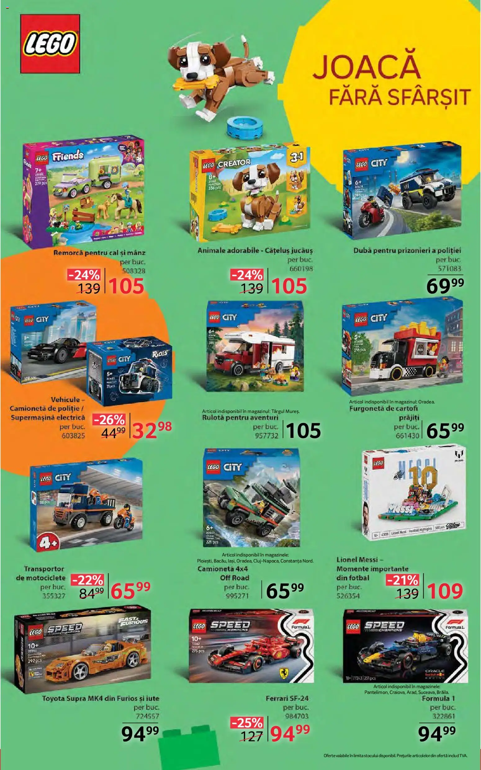 Noul catalog Selgros – valabil de la 02.10.2026 | Pagină: 20 | Produse: LEGO, Electrică, Cartofi