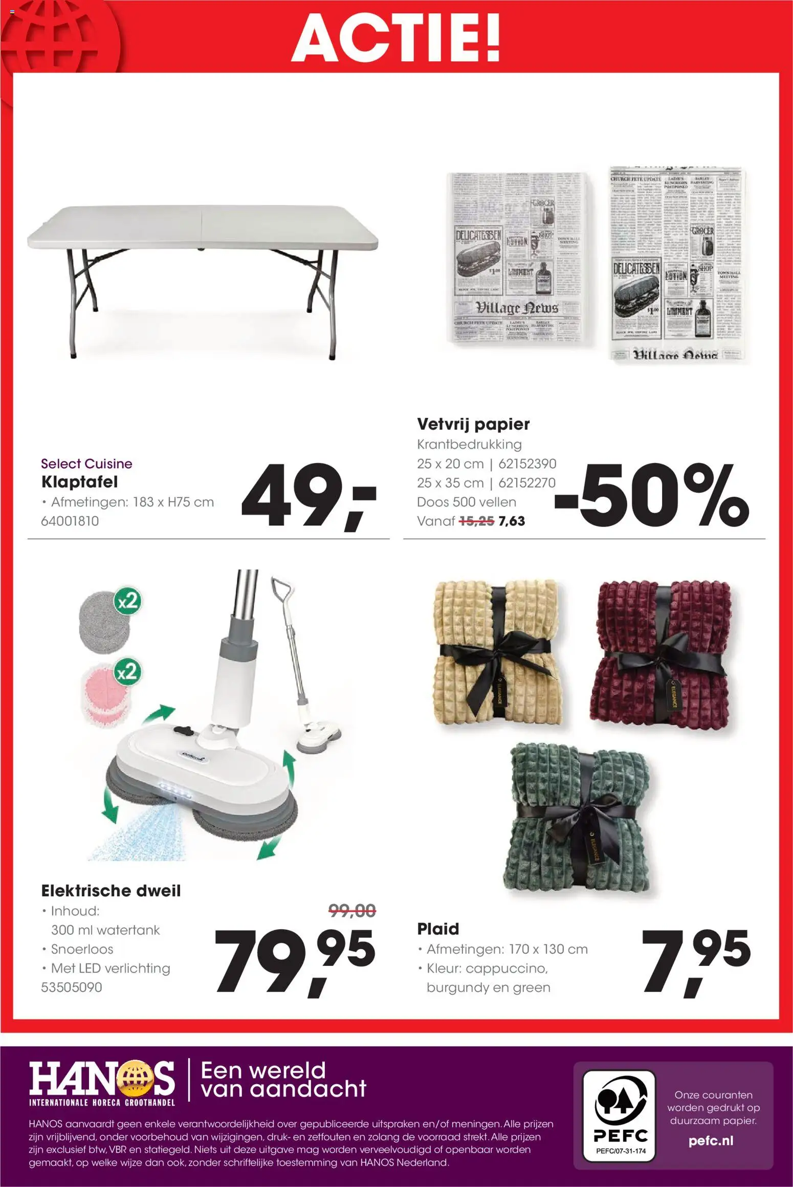 {H1} | Pagina: 12 | Producten: Dweil, Papier, Verlichting