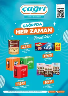 08.05.2026 tarihinden itibaren geçerli olan Çağrı Market kataloğu önizlemesi