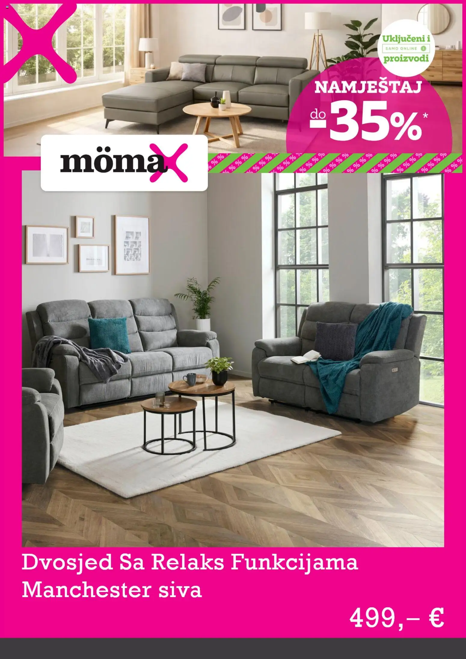 Mömax katalog | vrijedi od 19.05.2026 | Stranica: 6 | Proizvodi: Dvosjed