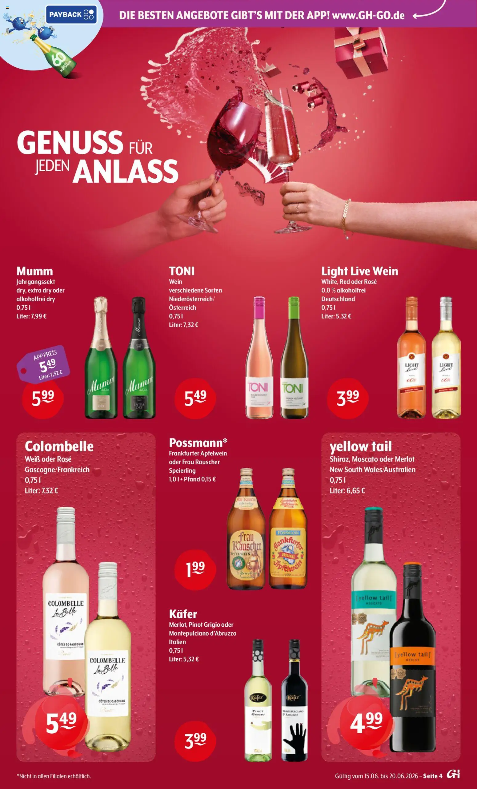 Getränke Hoffmann - Hamburg – gültig ab 15.06.2026 | Seite: 4 | Produkte: Merlot, Wein