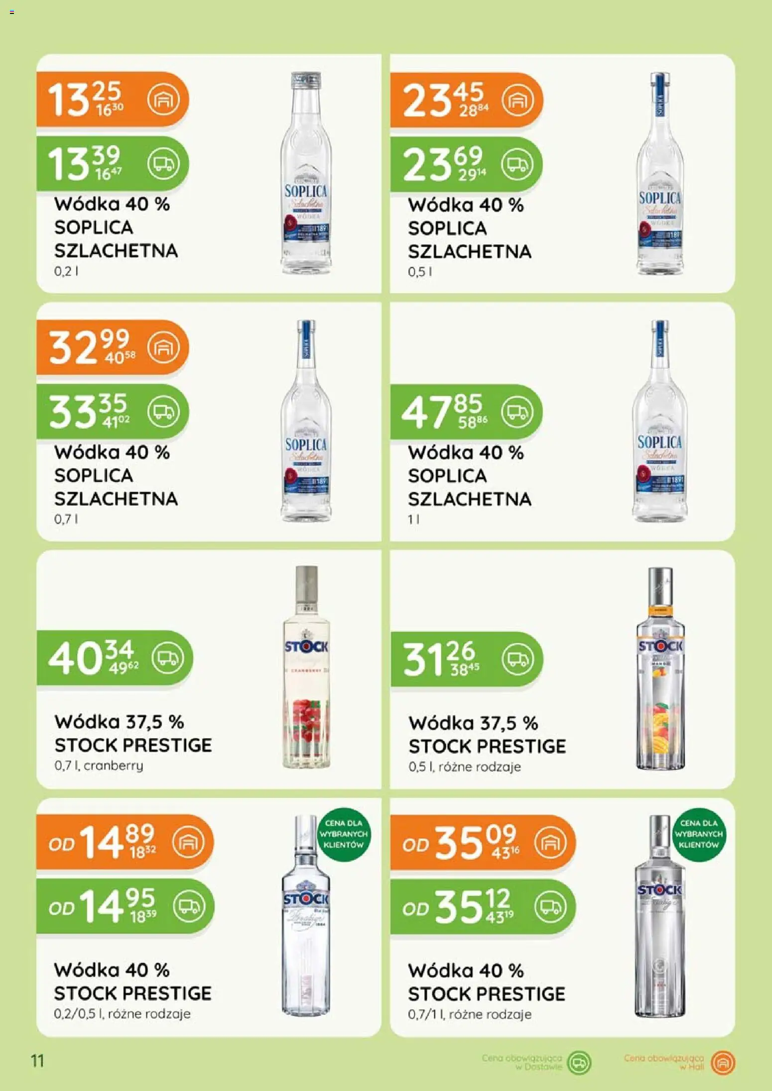 Eurocash gazetka - Katalog Alkoholowy od 01.06.2026 | Strona: 11 | Produkty: Soplica wódka, Wódka