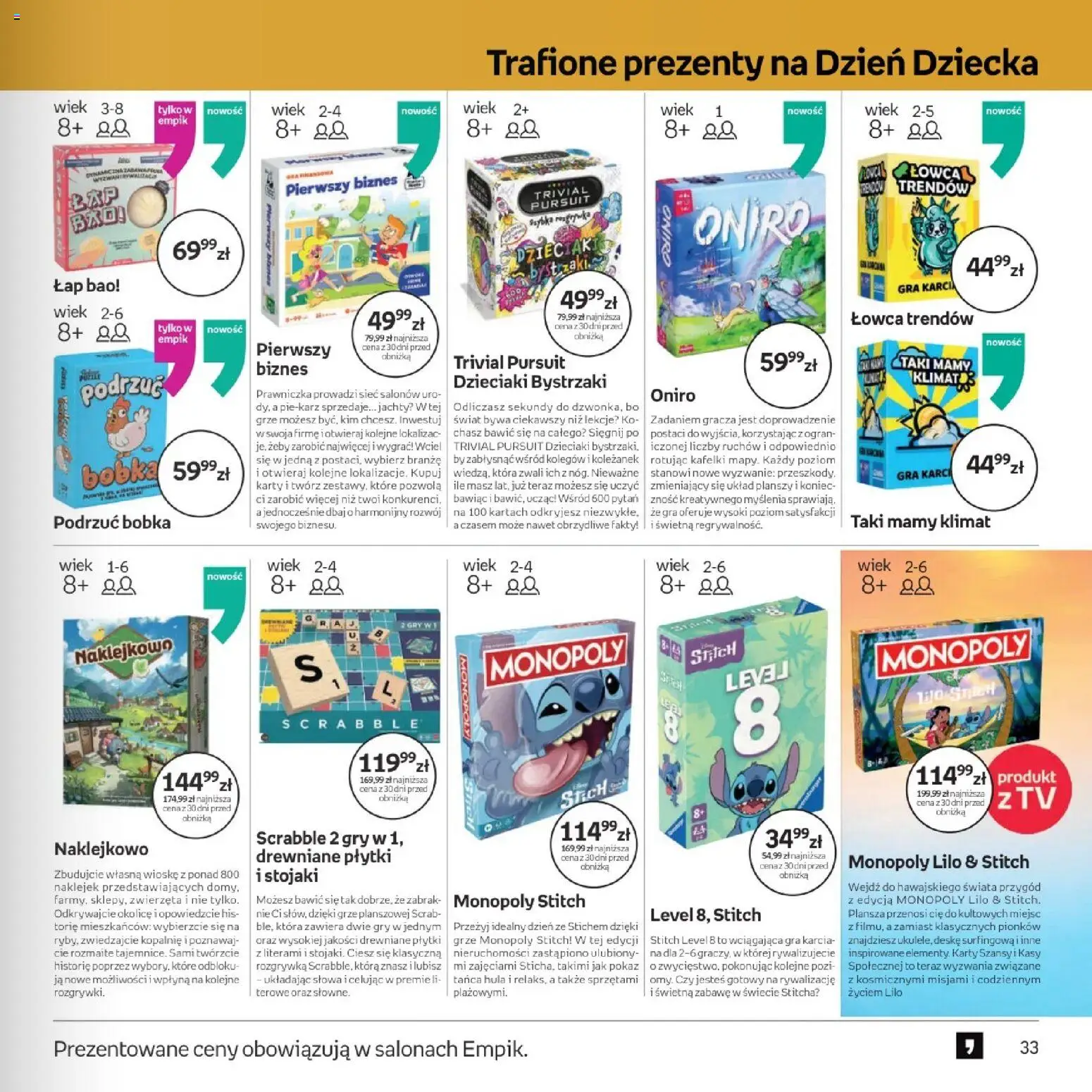 Empik promocje - Dzien Dziecka od 20.05.2026 | Strona: 33
