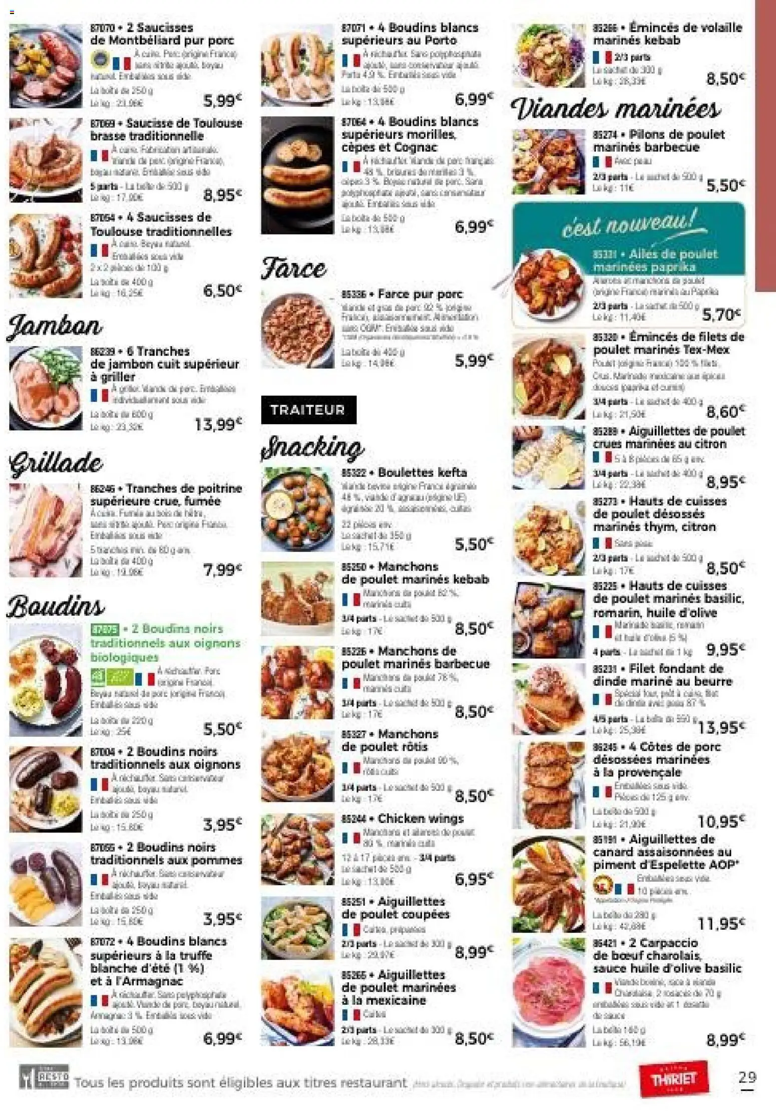 {H1} | Page: 35 | Produits: Citron, Beurre, Jambon, Pommes