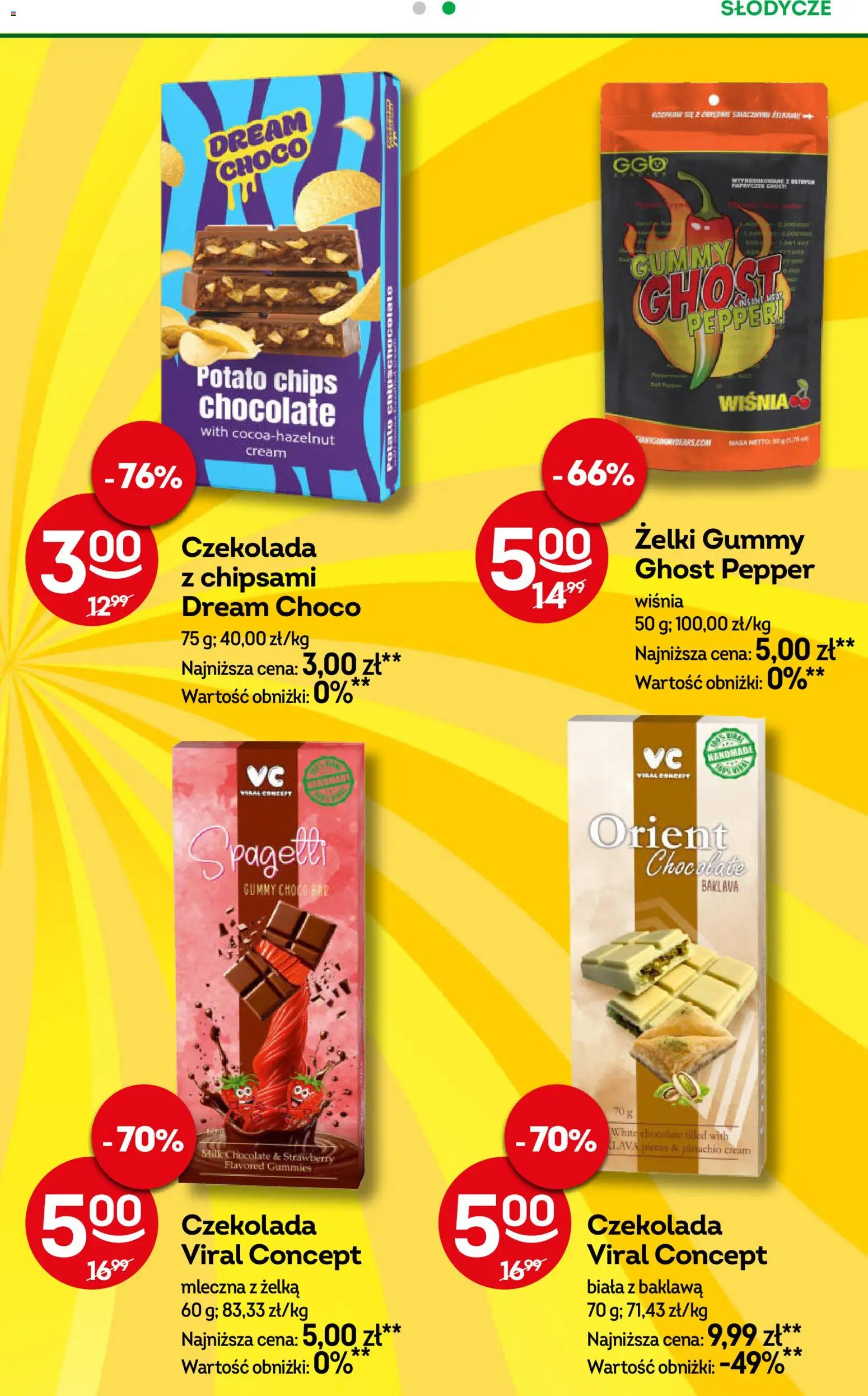 Żabka gazetka od 03.06.2026 | Strona: 91 | Produkty: Słodycze, Baklava, Żelki, Czekolada