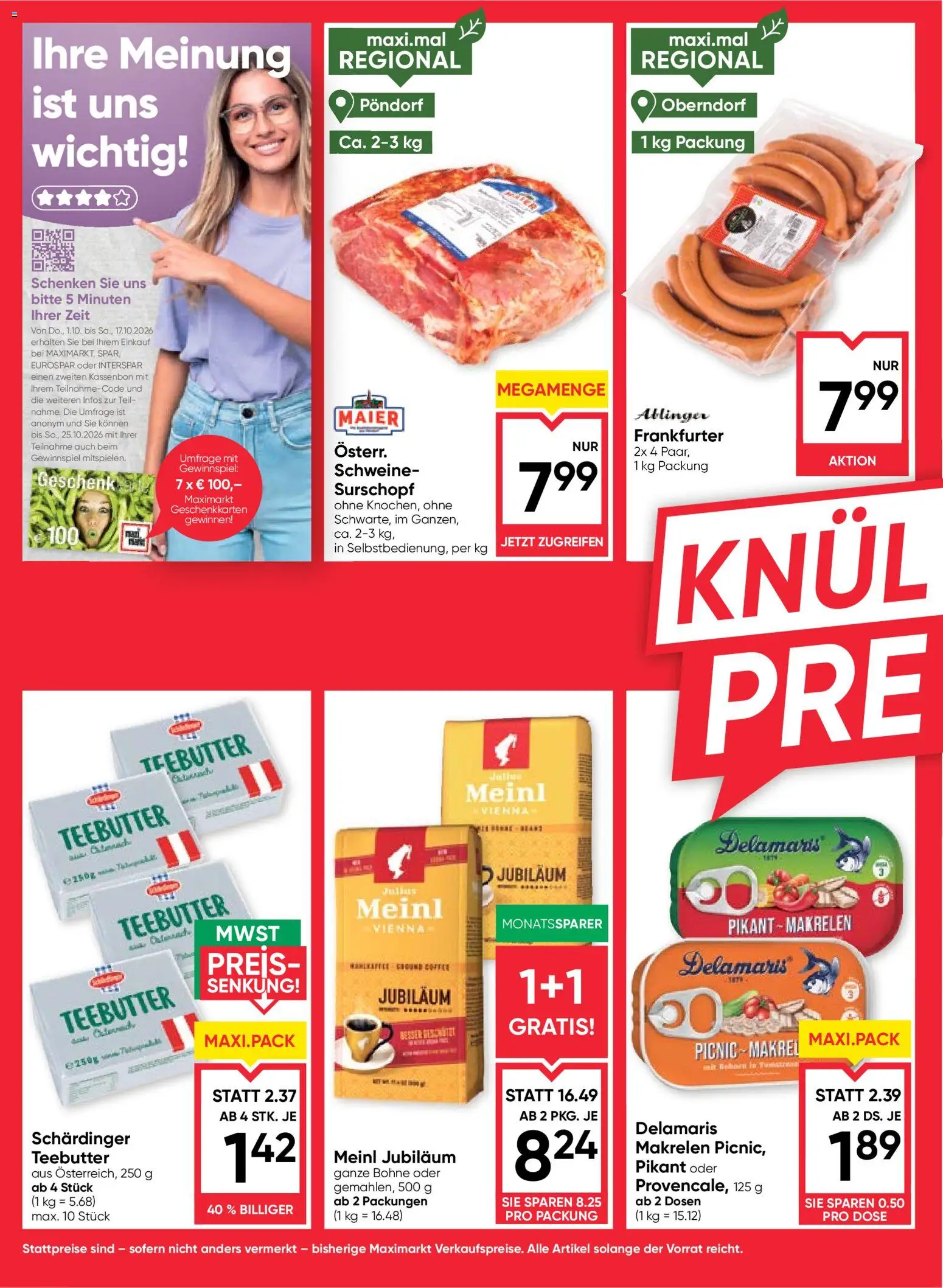 Maximarkt maxi.wochenende gültig ab 01.10.2026 | Seite: 2 | Produkte: Bohne