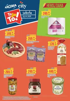 Aroma Market katalog To je to! Subota - pregled Aroma Market kataloga - važi od 24.10.2026