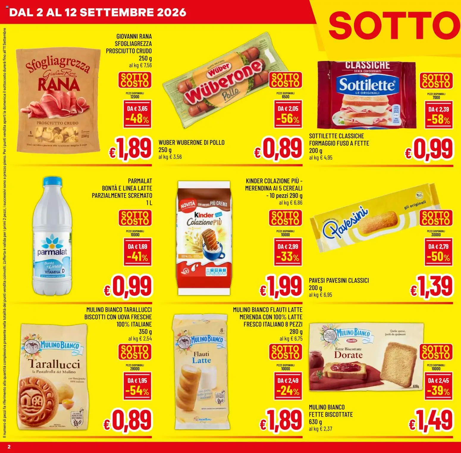 Volantino A&O del 02/09/2026 | Pagina: 2