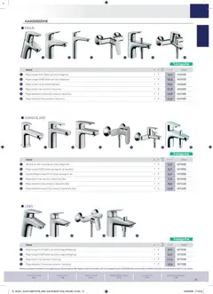 Rexel - Prévisualisation de Rexel - Brochure Sanitaire valide à partir de 20/04/2026 | Page: 13 | Produits: Robinet, Lavabo, Douche, Cartouche