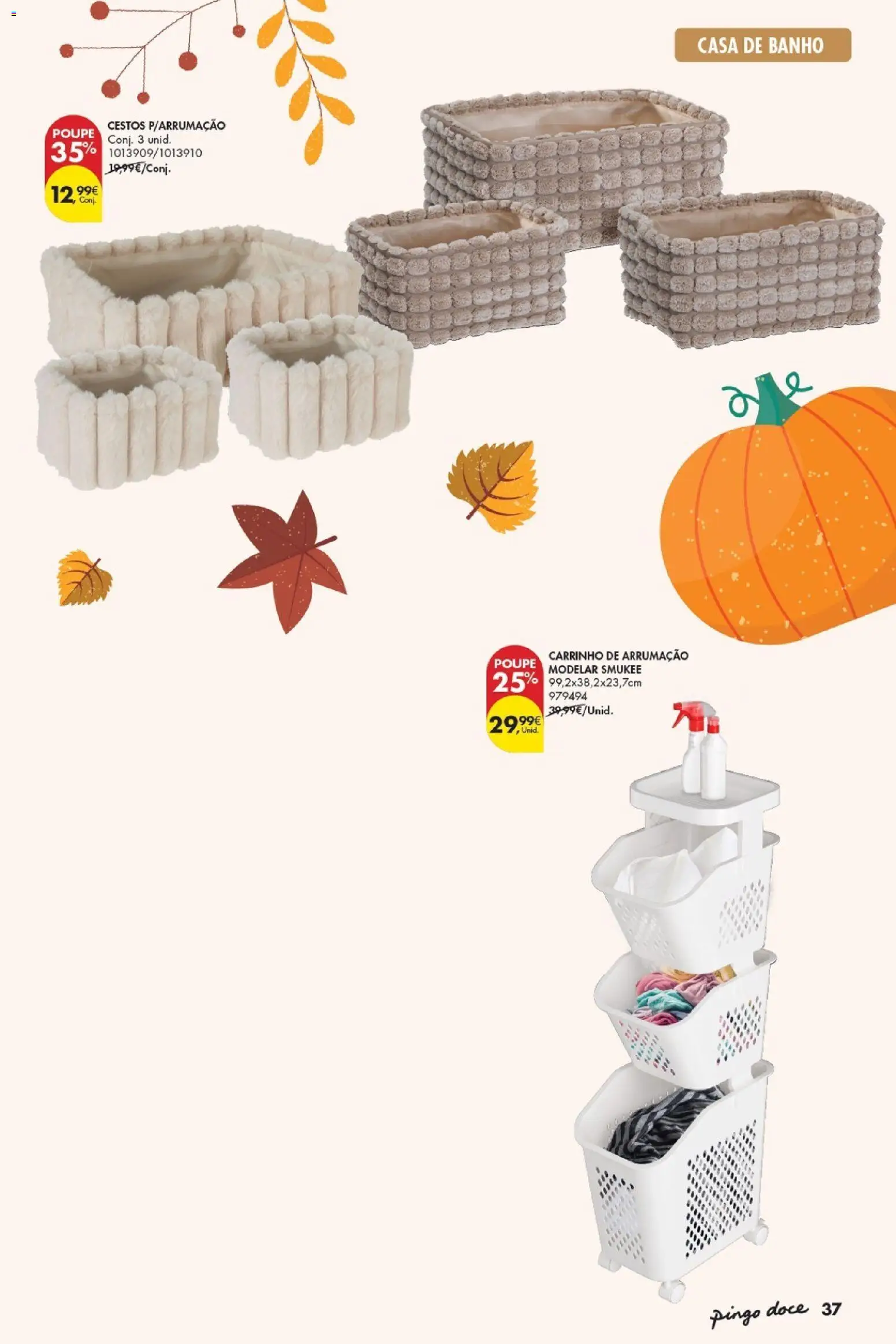 Pingo Doce Poupe Esta Semana Açores │ válido de 22/09/2026 | Página: 37 | Produtos: Casa de banho, Banho