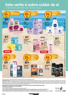 Pré-visualização Intermarché folheto Super válido de 02/07/2026 | Página: 12 | Produtos: Shampoo, Desodorizante, Base, Nata
