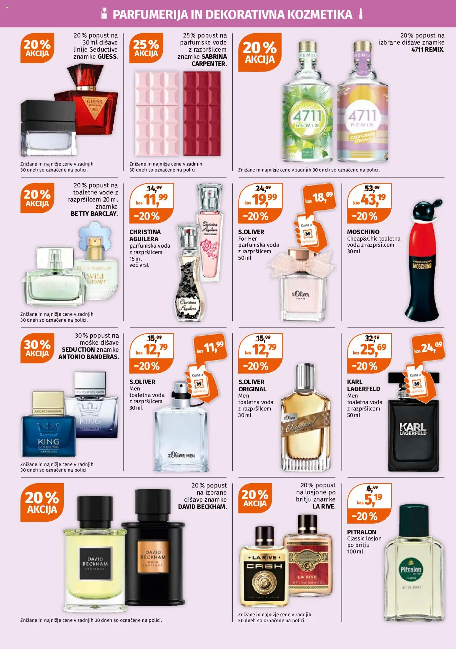 Novi Müller katalog ponudbe – veljaven od 31.08.2026 | Stran: 2 | Izdelki: Dekorativna kozmetika, Voda, Toaletna voda, Parfumska voda