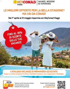 Anteprima del volantino Conad volantino Viaggi valido a partire dal 01.04.2026
