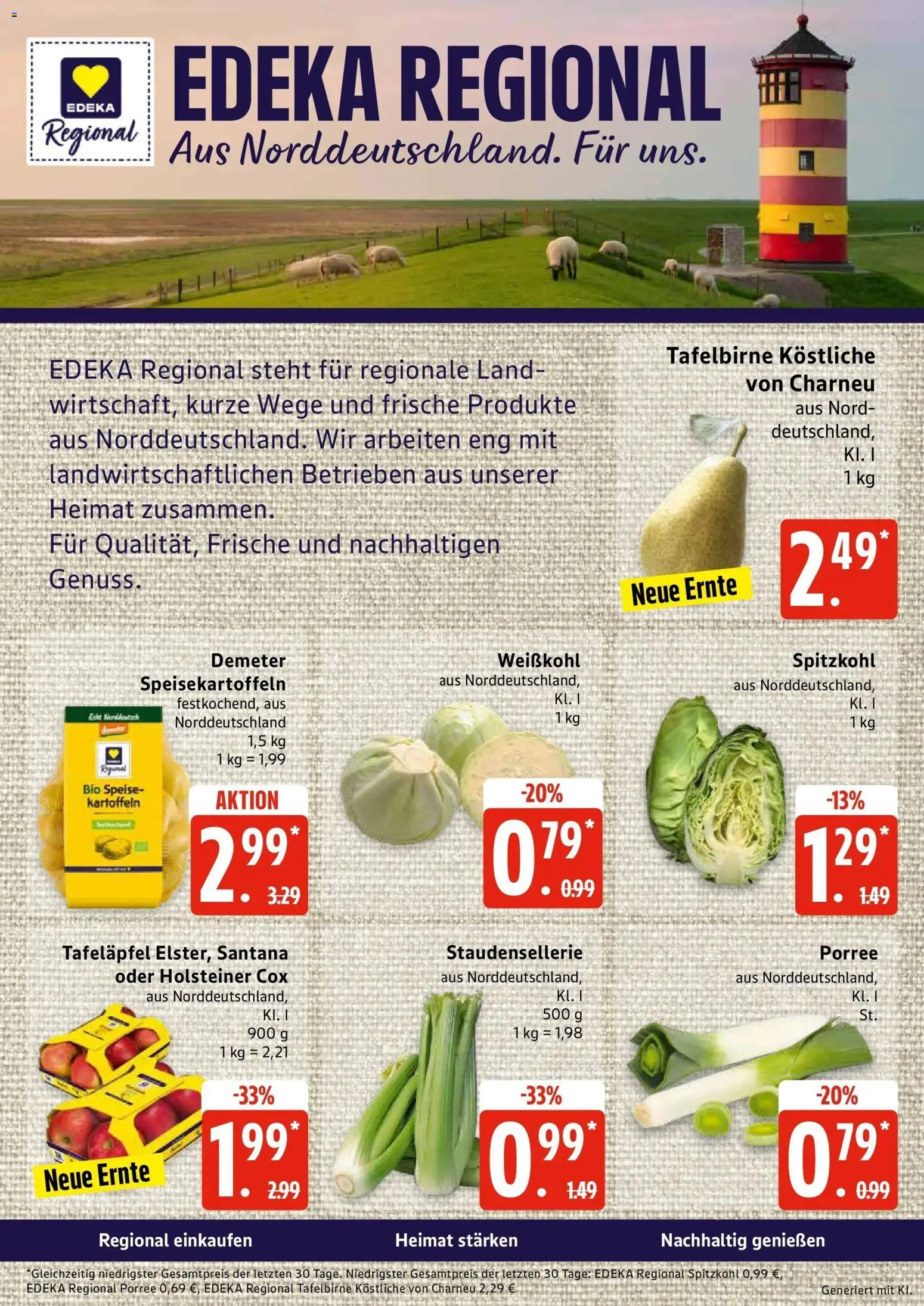 Edeka Prospekt Rostock-Gehlsdorf (ab 14.09.2026) » Angebote Online | Seite: 6 | Produkte: Kartoffeln