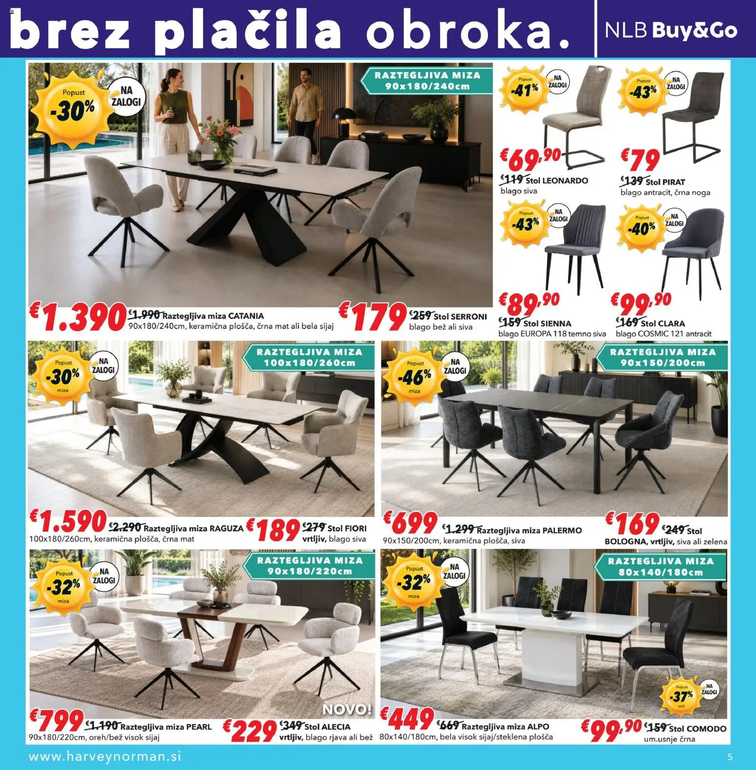 Novi Harvey Norman katalog ponudbe – veljaven od 29.07.2026 | Stran: 5