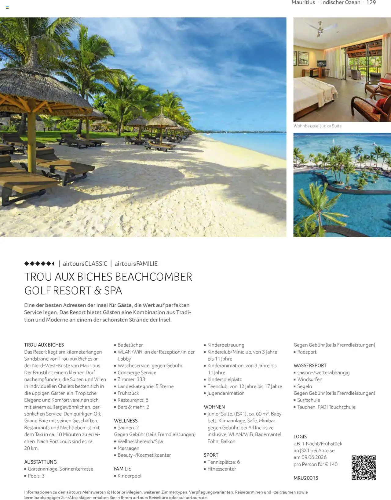 TUI airtours Katalog  Erstklassige Fernreisen 2025/26 – gültig ab 01.11.2025 | Seite: 129
